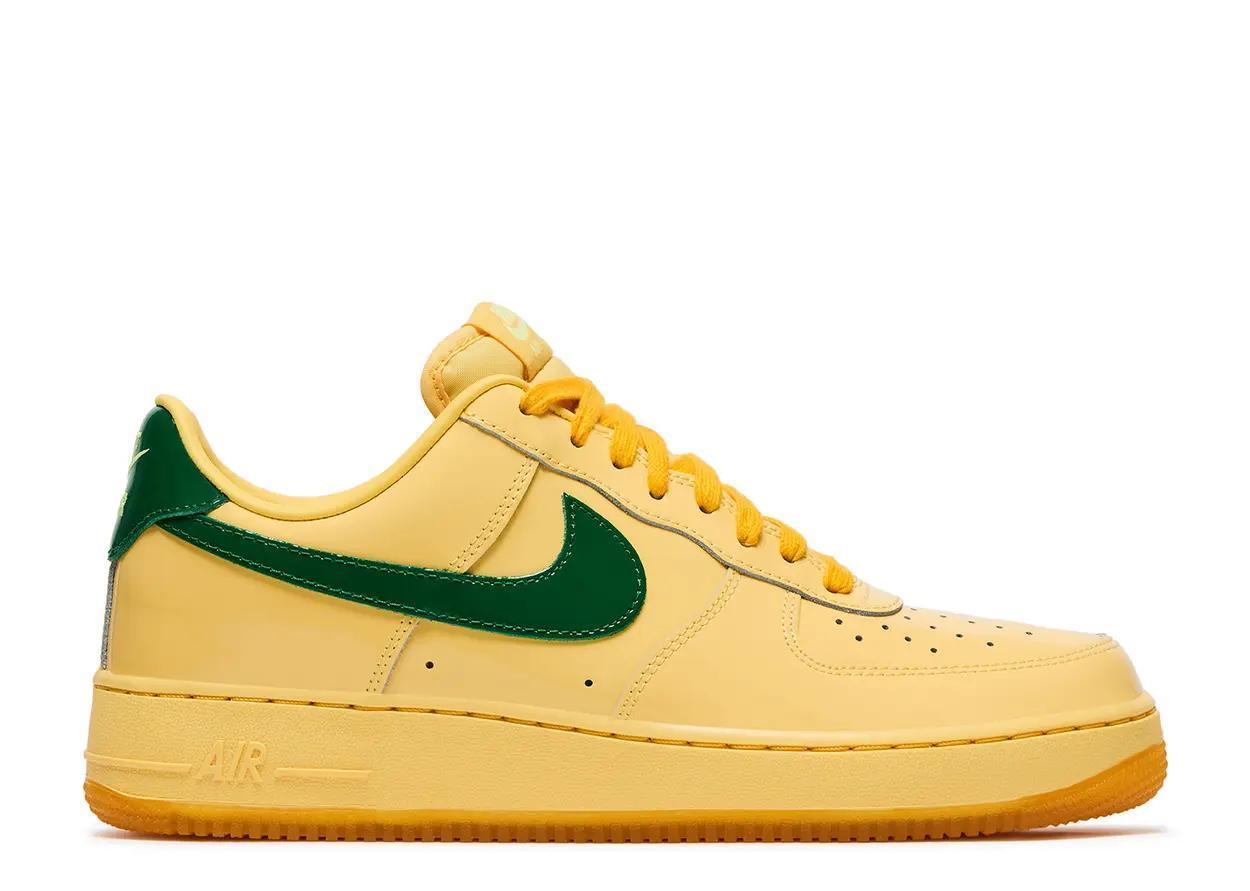 Nike Air Force 1 Low "Patent Leather Topaz Gold"