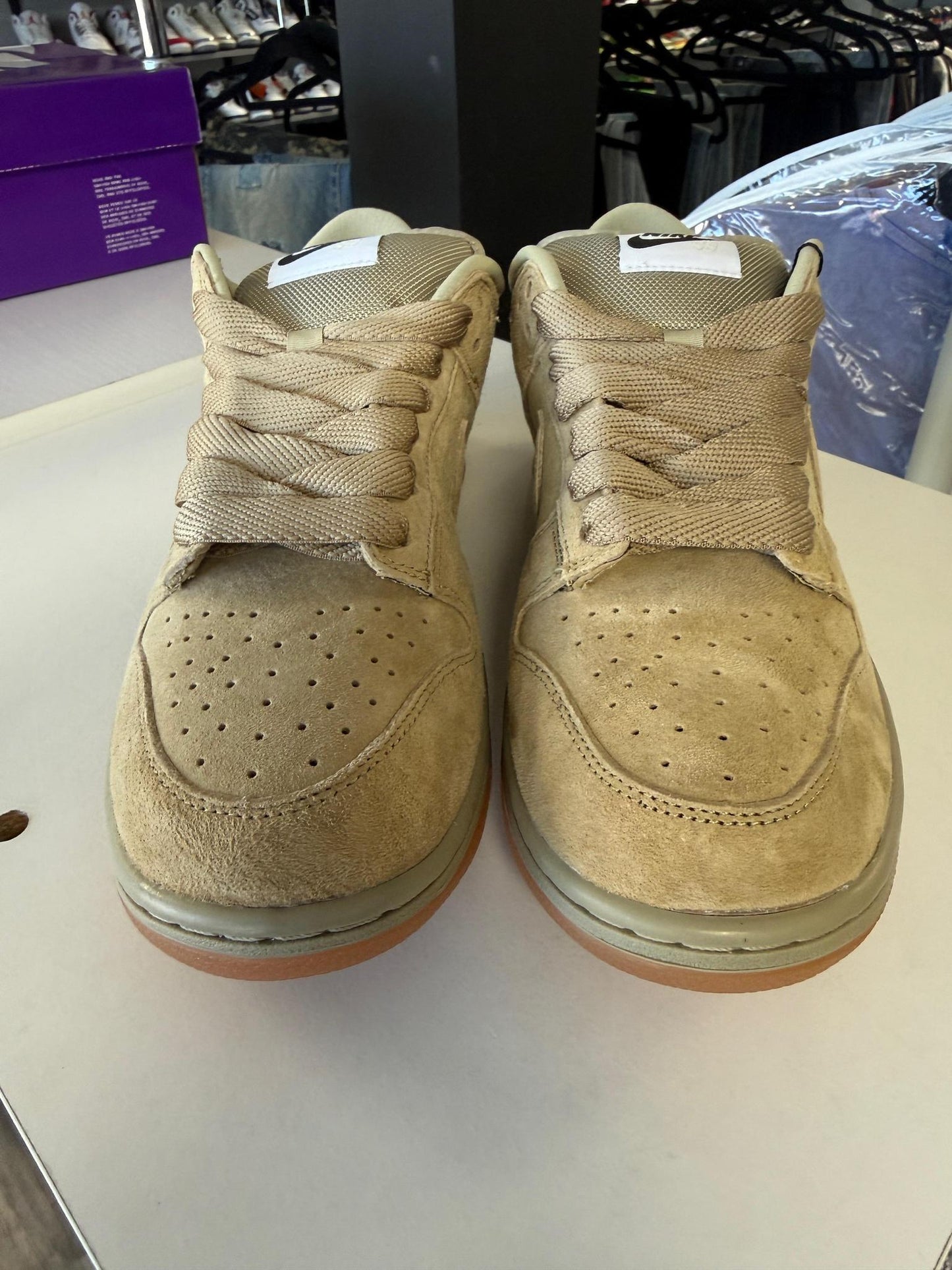 Nike Dunk Low SB pro Beige Used Size 8.5