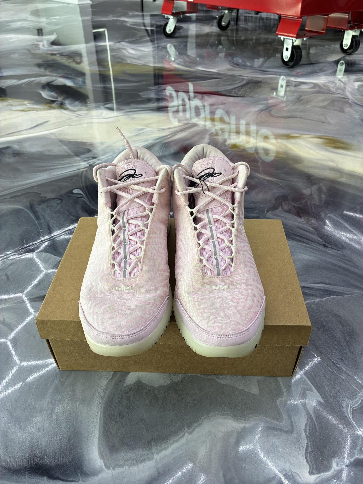 Lebron NXXT Genisus "Pink Foam" Used Size 12