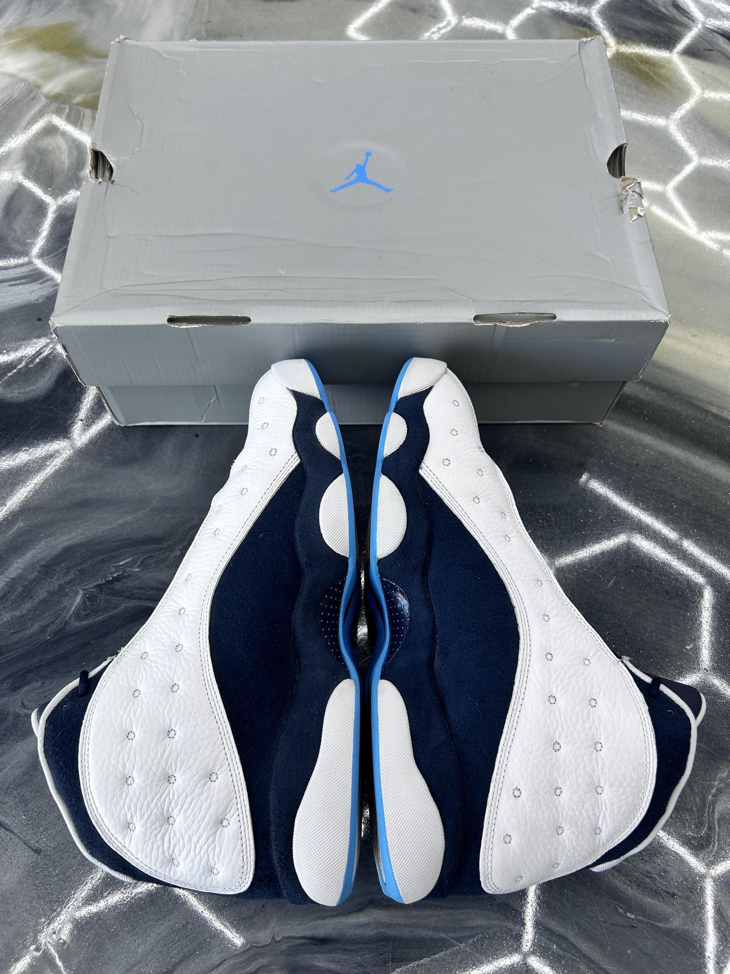 Jordan 13 "Obsidian" Used Size 12