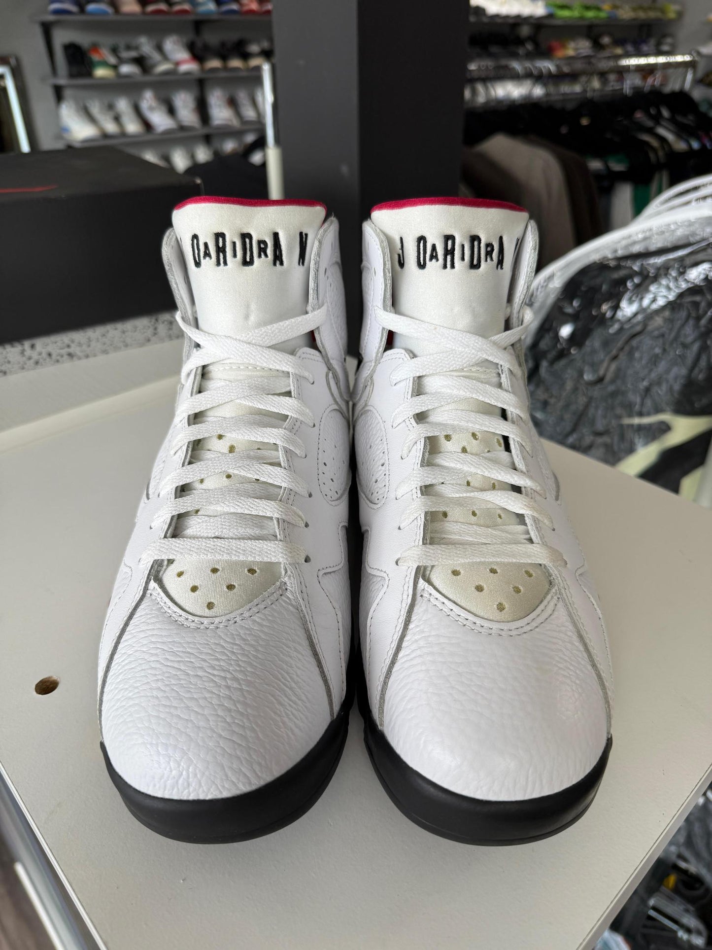 Jordan 7 "Cardinal" Used Size 9.5