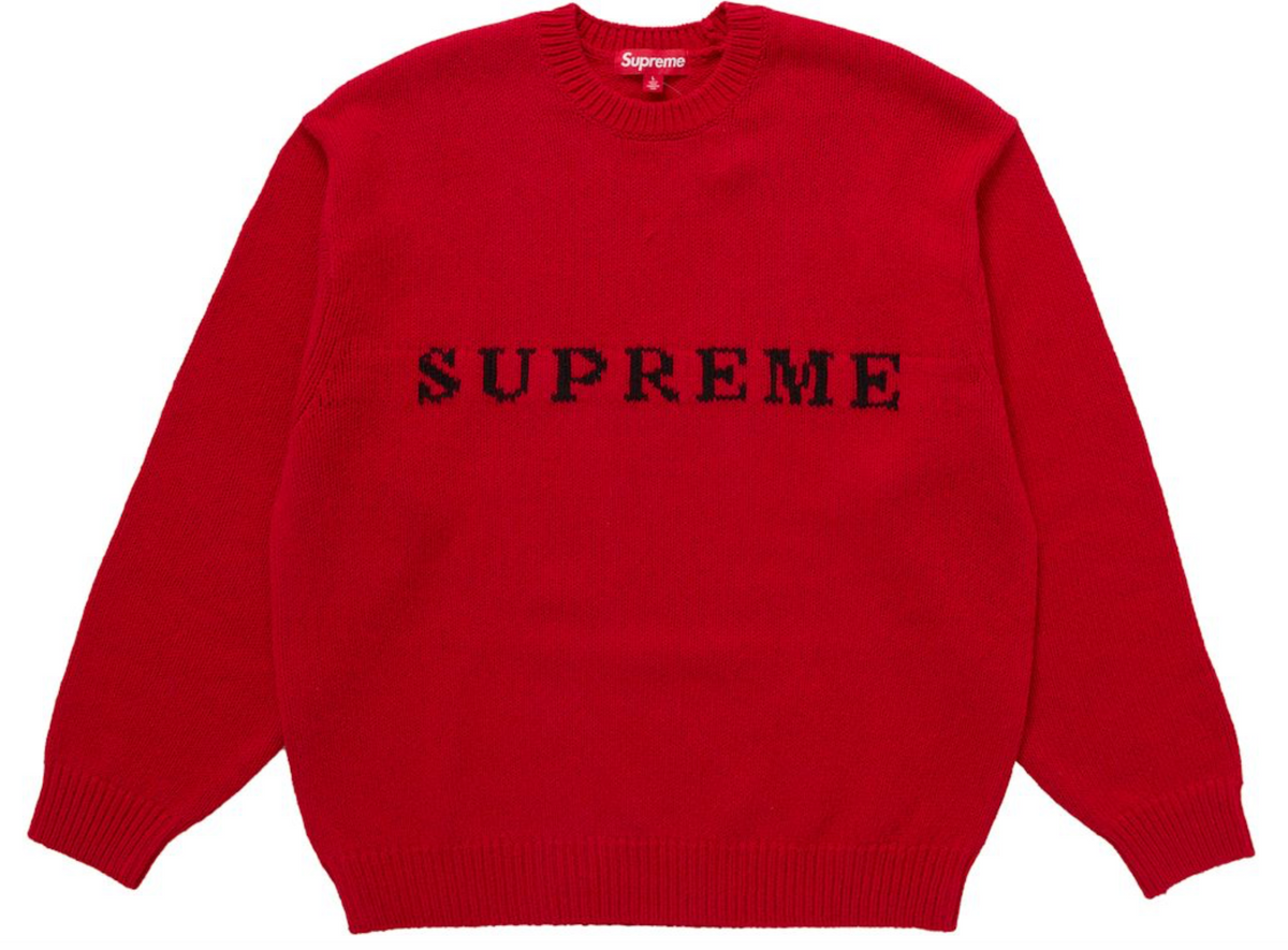 Supreme Knit Sweater "Red"
