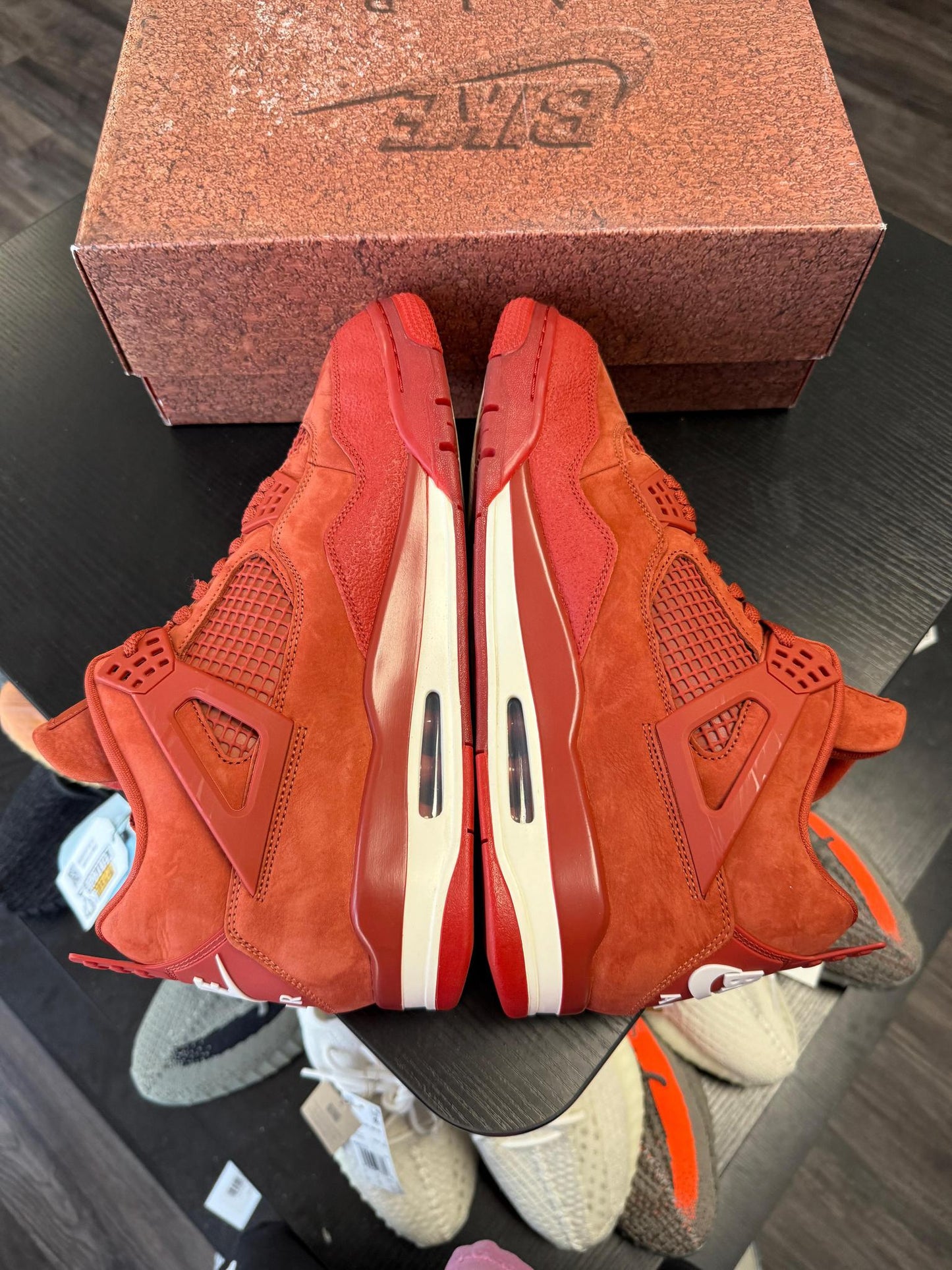 Jordan 4 x Nigel Sylvester "Brick By Brick" Used Size 13
