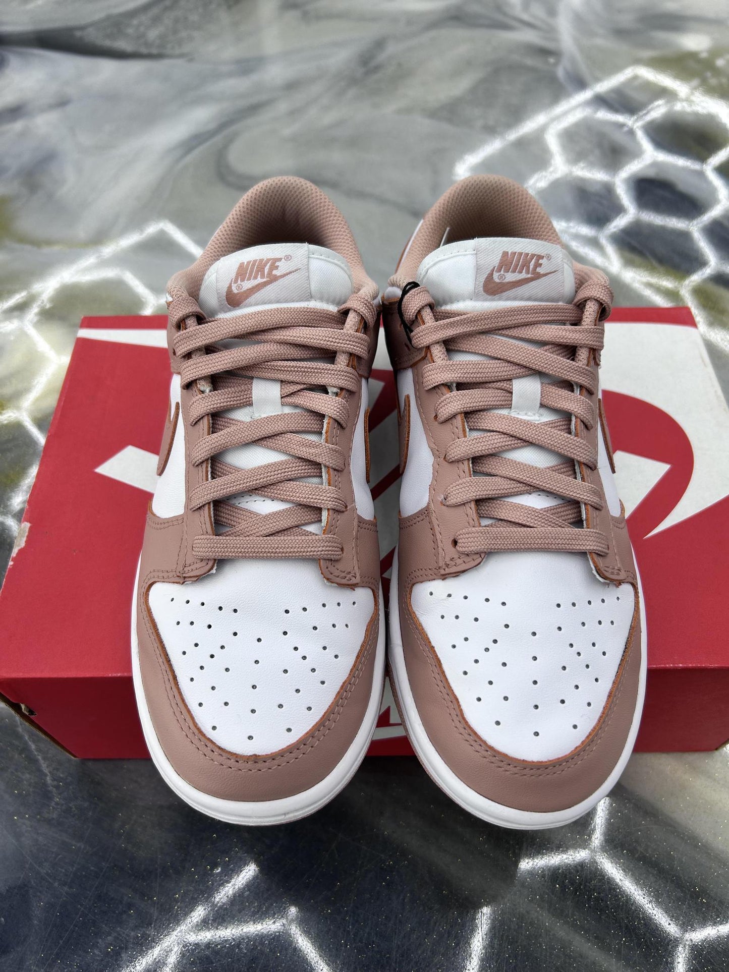 Nike Dunk Low "Rose Whisper" Used Size 6.5Y/8W
