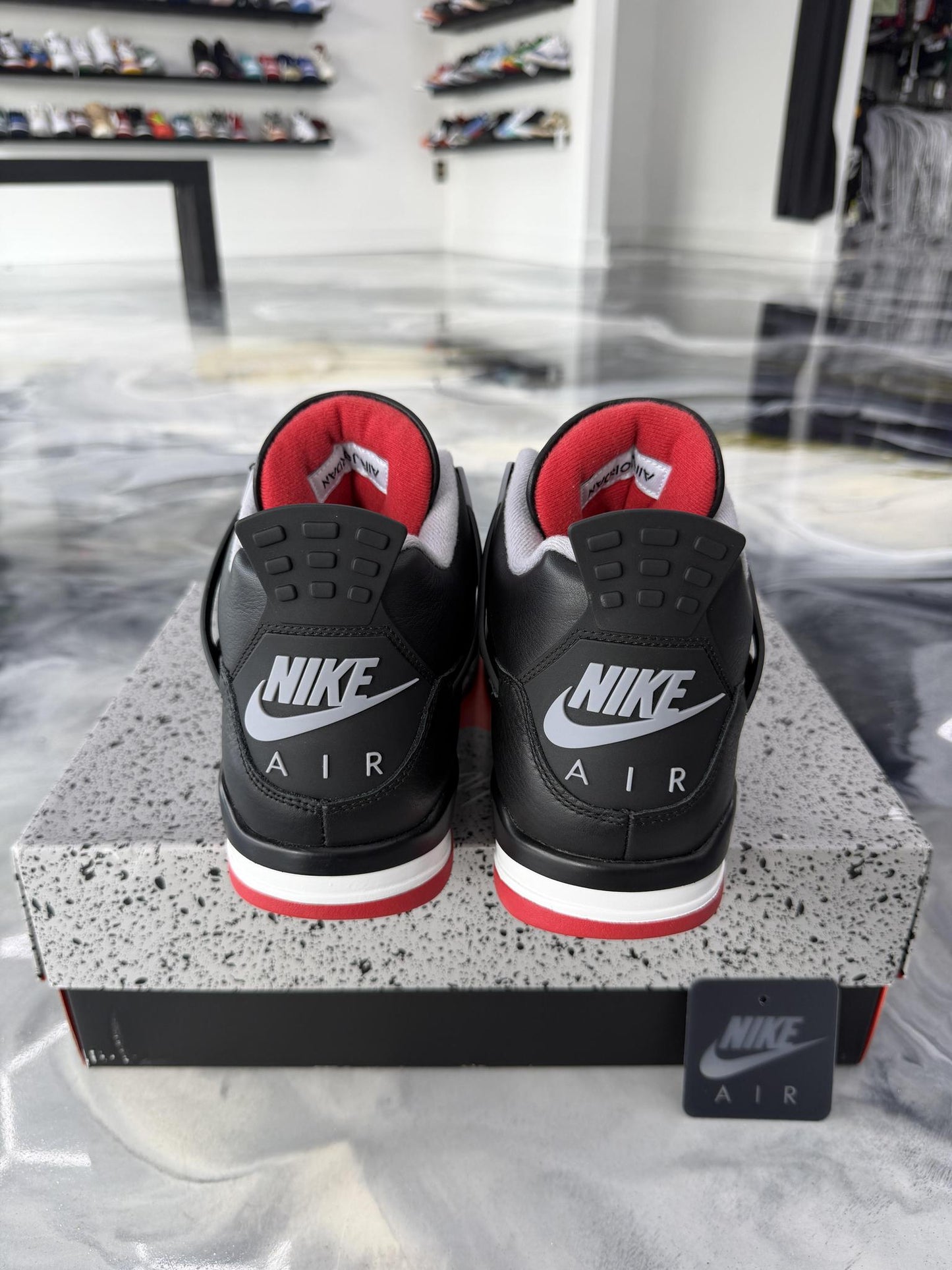 Jordan 4 "Bred Reimagined" Used Size 12