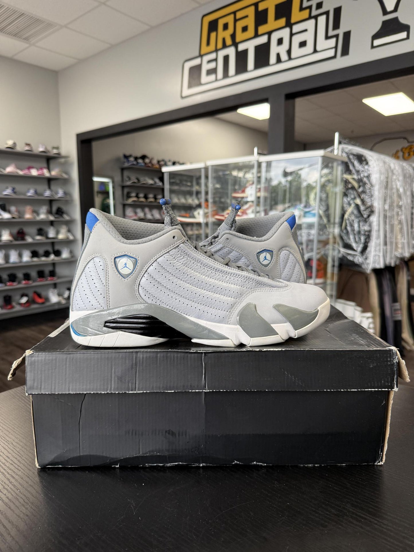 Jordan 14 "Wolf Grey" Used Size 11.5