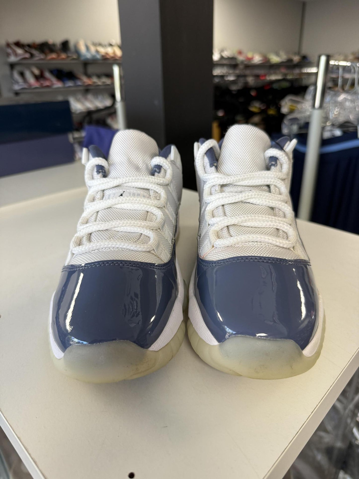 Jordan 11 Low "Diffused Blue" Used Size 6Y/7.5W