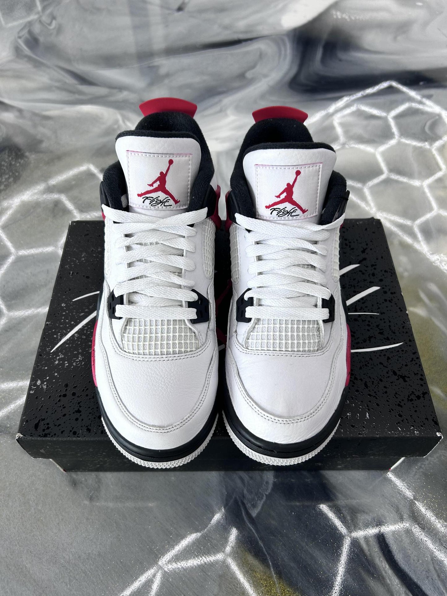 Jordan 4 "Red Cement" Used Size 6.5Y/8W