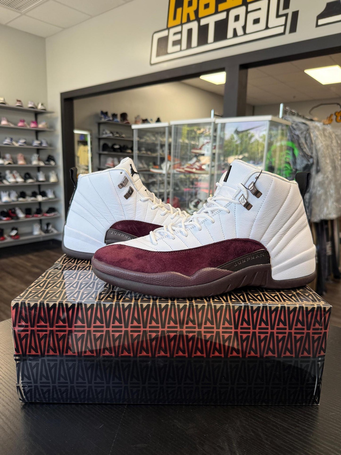 Jordan 12 x A Ma Maniere "White" Used Size 13