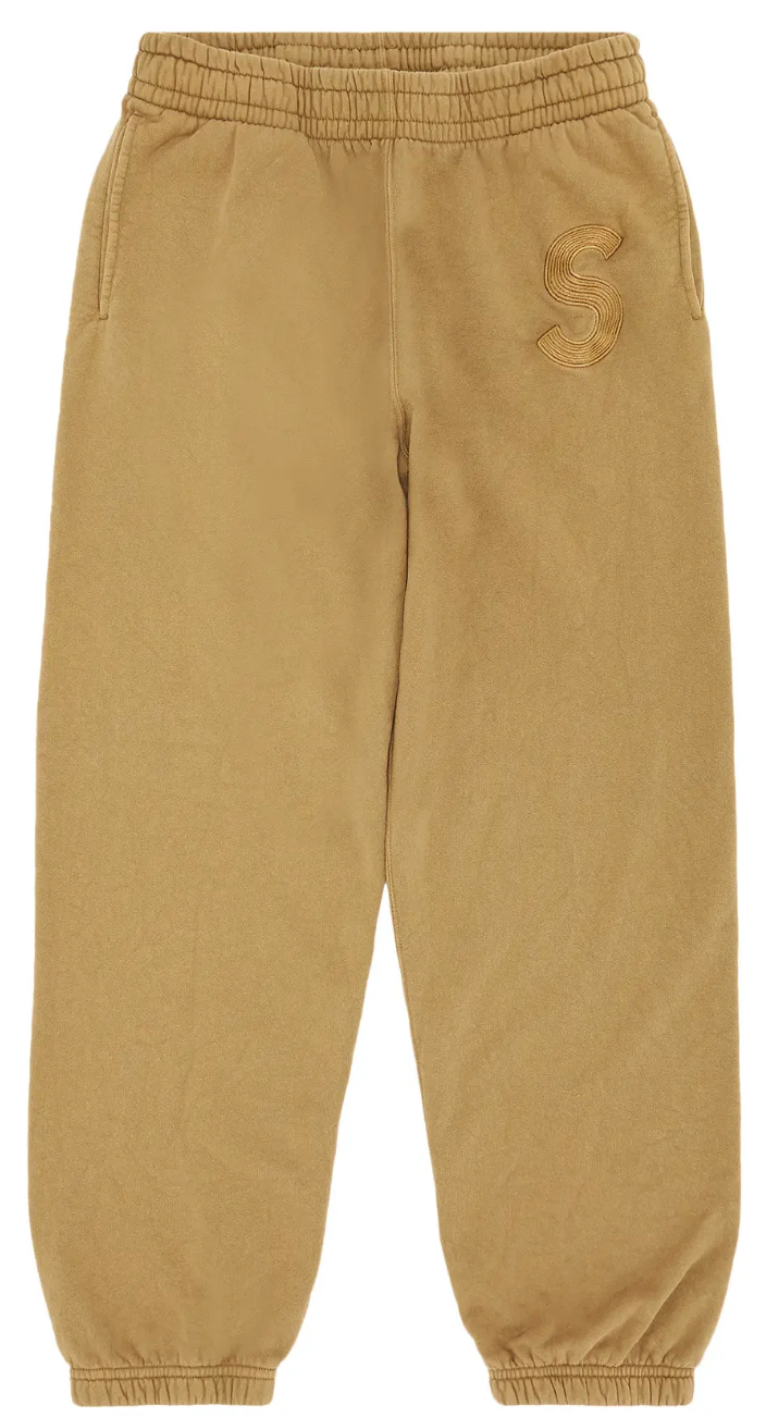 Supreme Overdyed Sweat Pant "Tan"