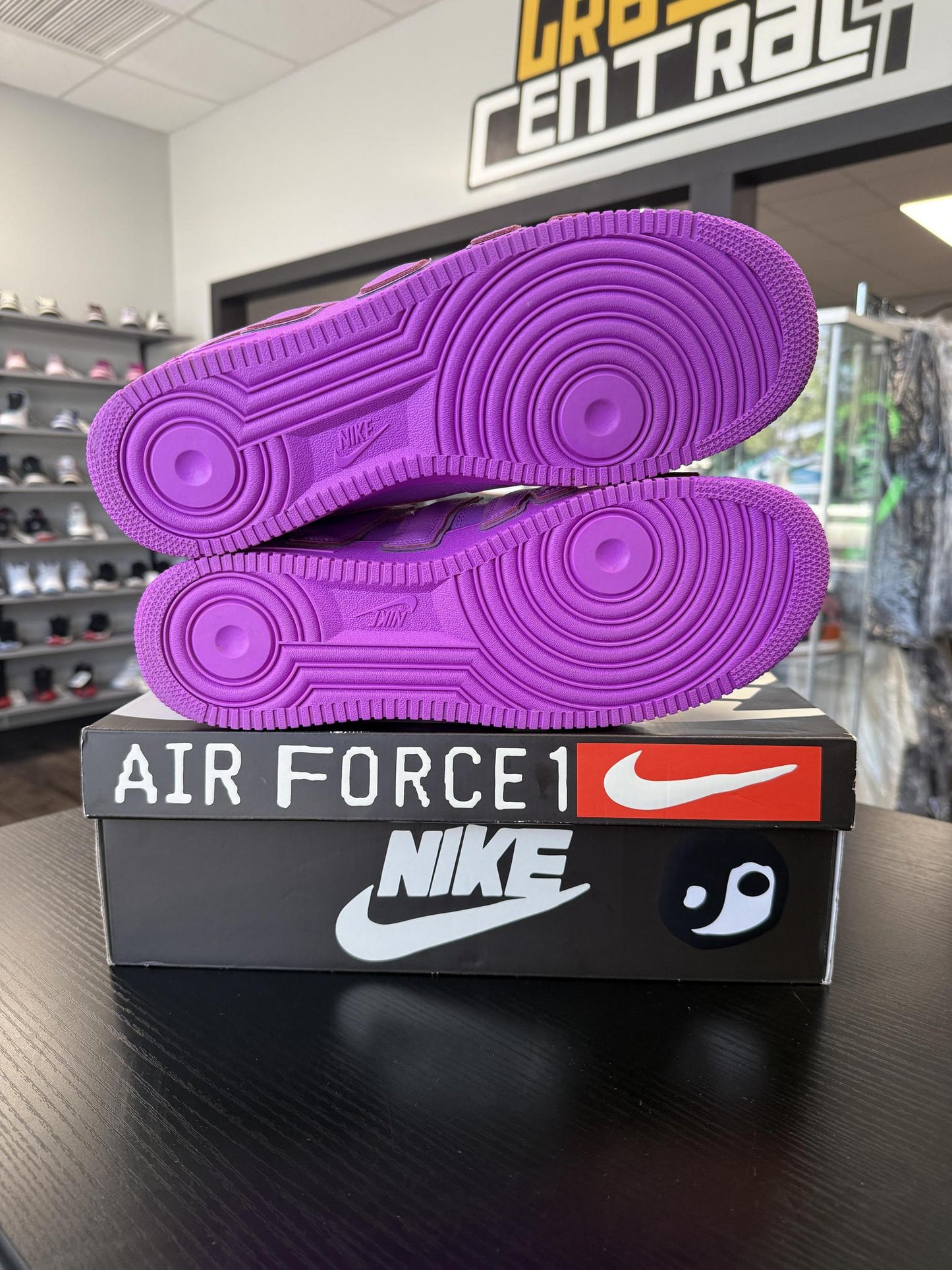 Nike Air Force 1 Low X CPFM "Fuchsia Dream" Used Size 13