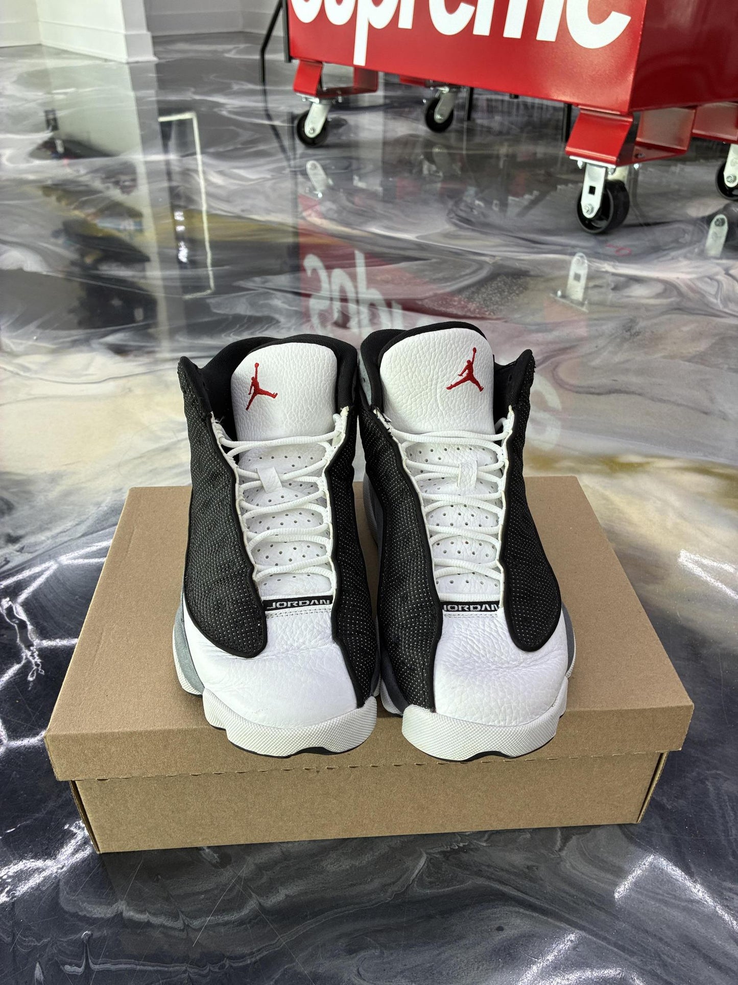 Jordan 13 Black Flint Used