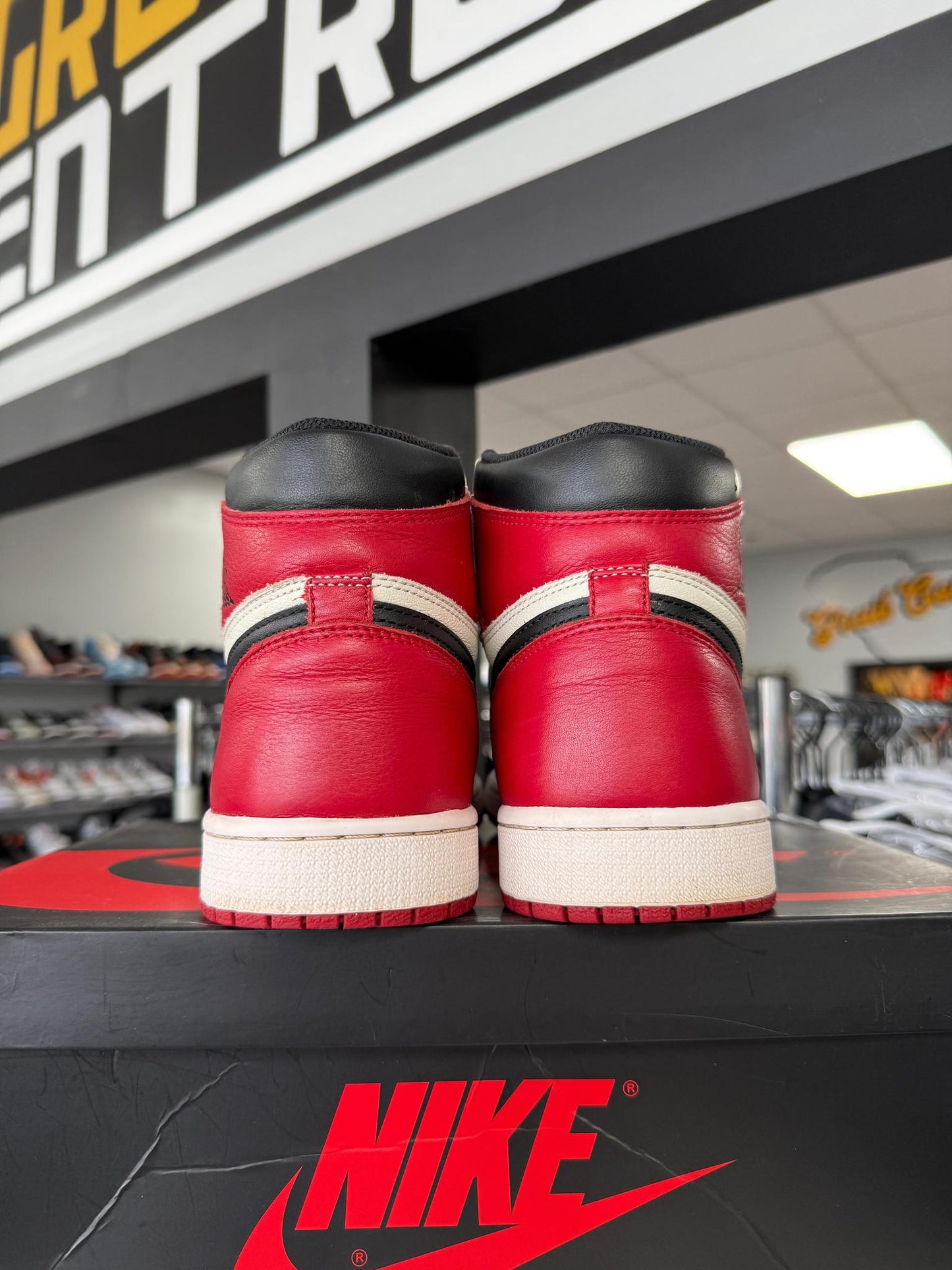 Jordan 1 "Bred Toe" Used Size 10