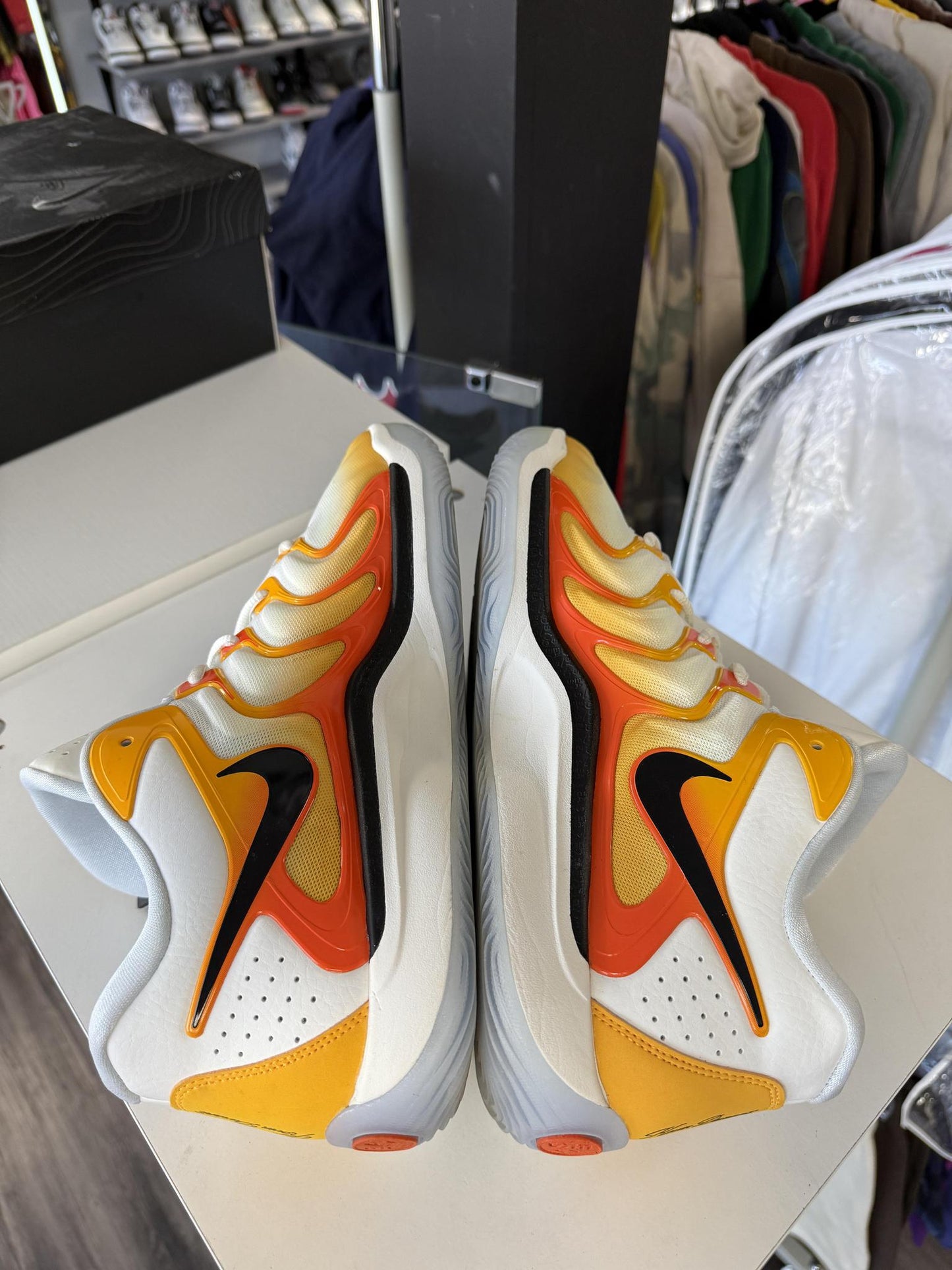 Nike KD17 "Sunrise" Used Size 13
