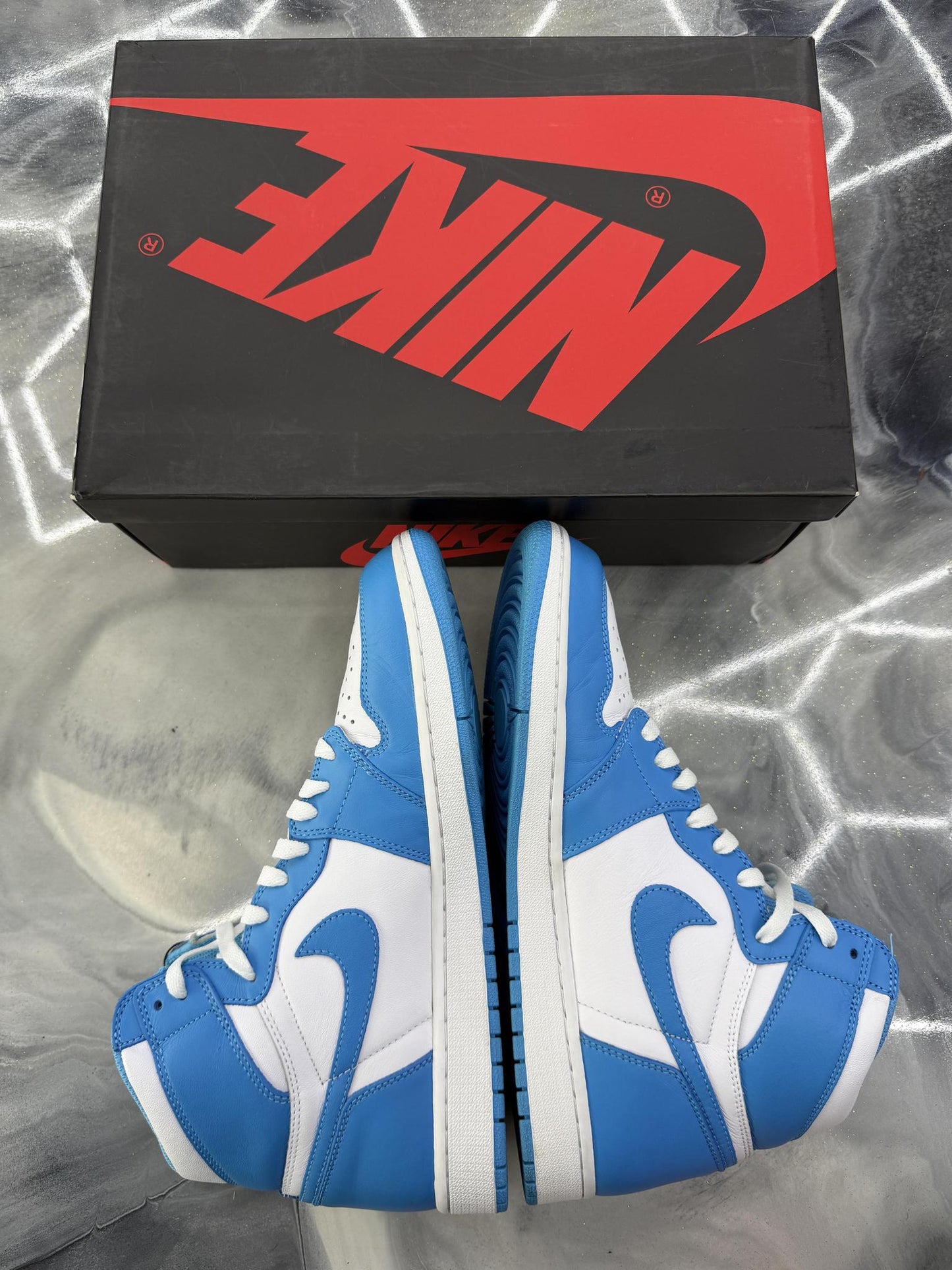 Jordan 1 UNC Used Size 12