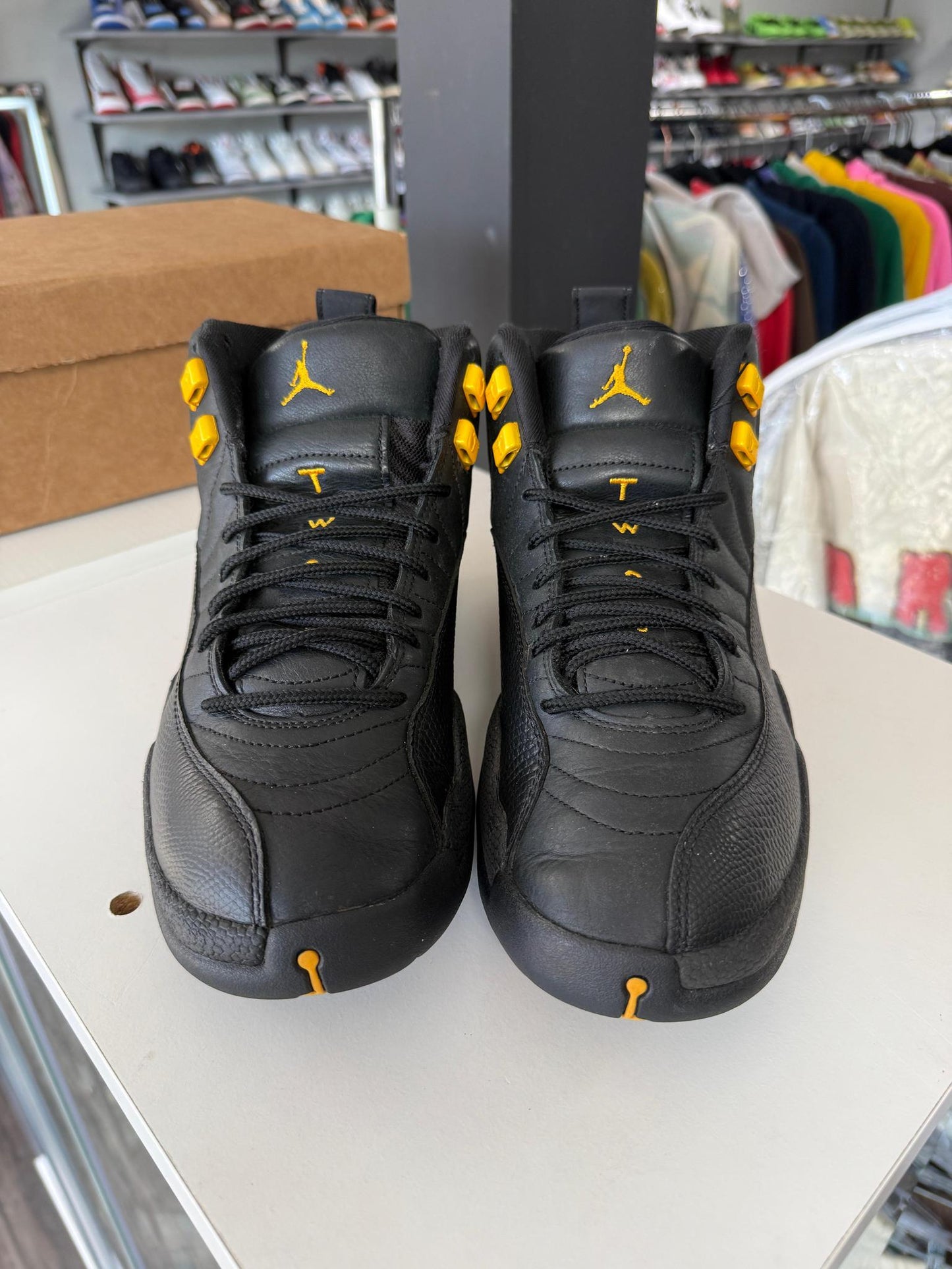 Jordan 12 "Taxi Flip" Used Size 9.5