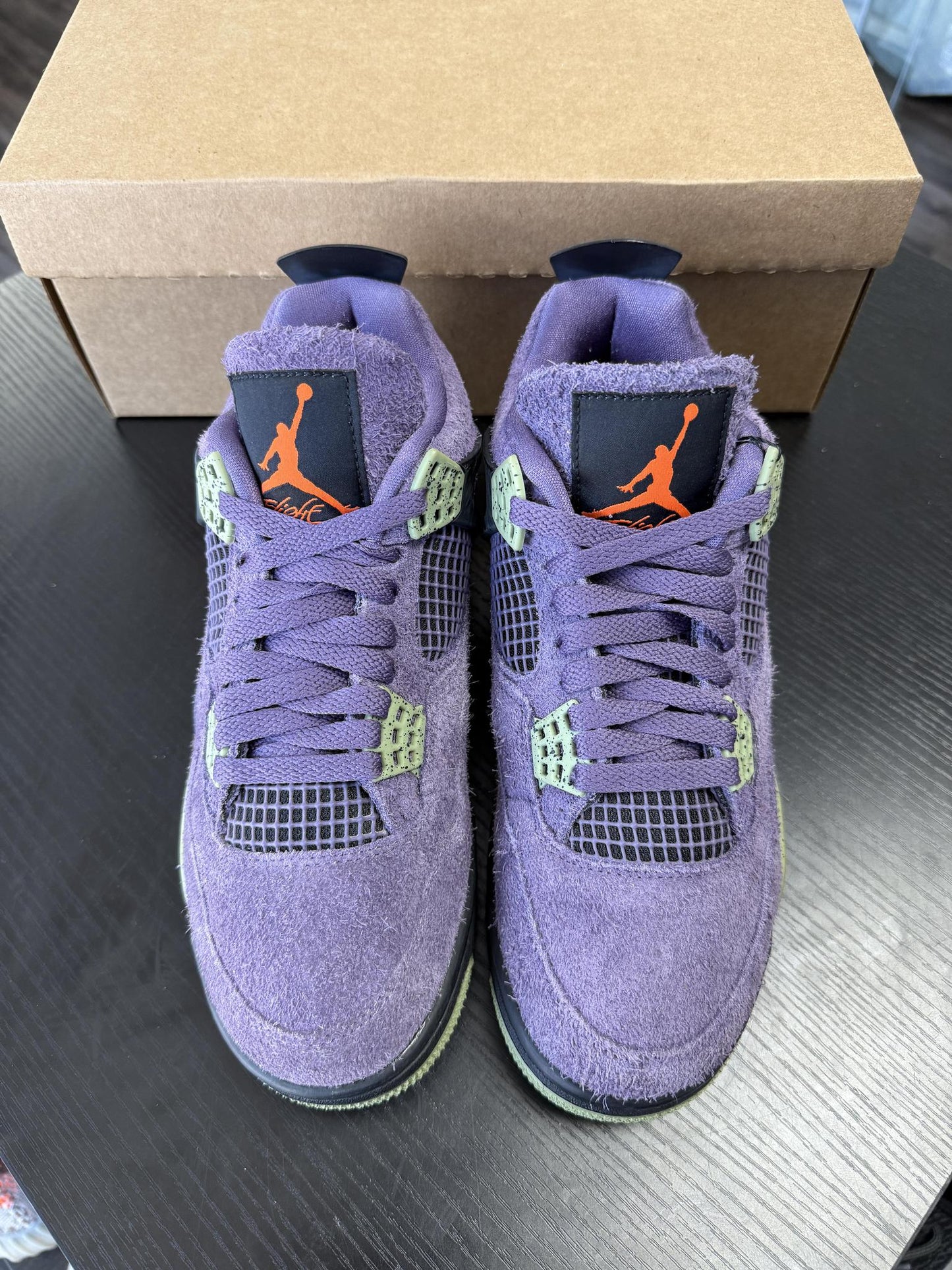 Jordan 4 "Canyon Purple" Used Size 8