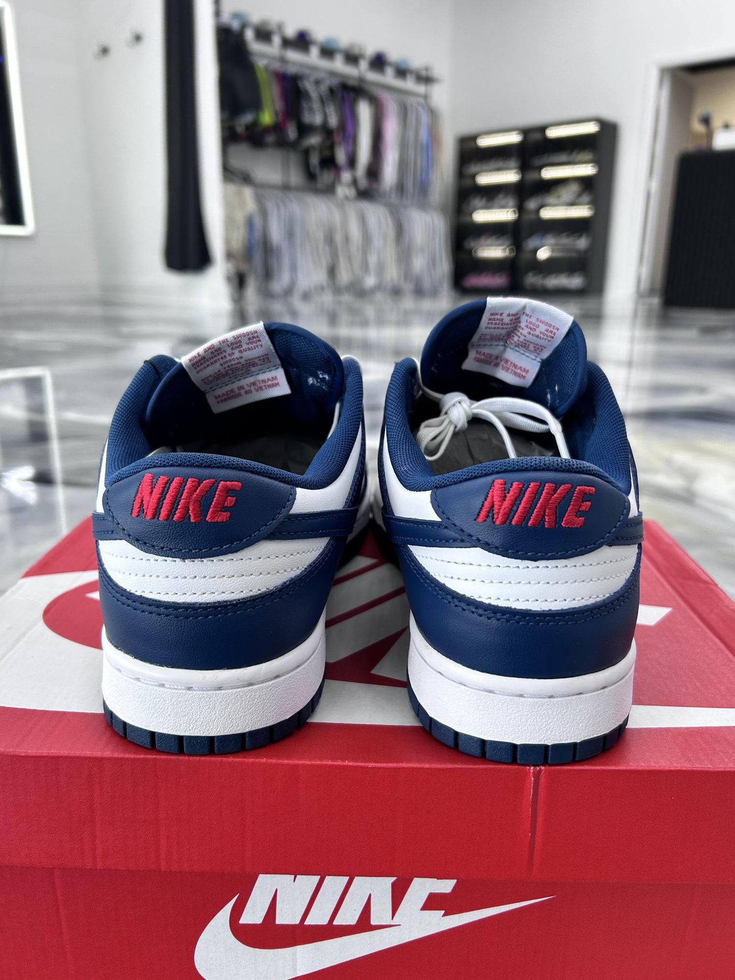 Nike Dunk Low "Valerian Blue" Used Size 10