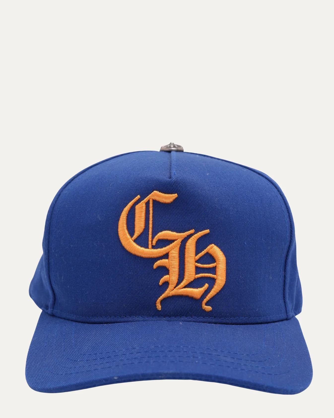 Chrome Hearts CH Baseball Hat "Blue/Yellow"