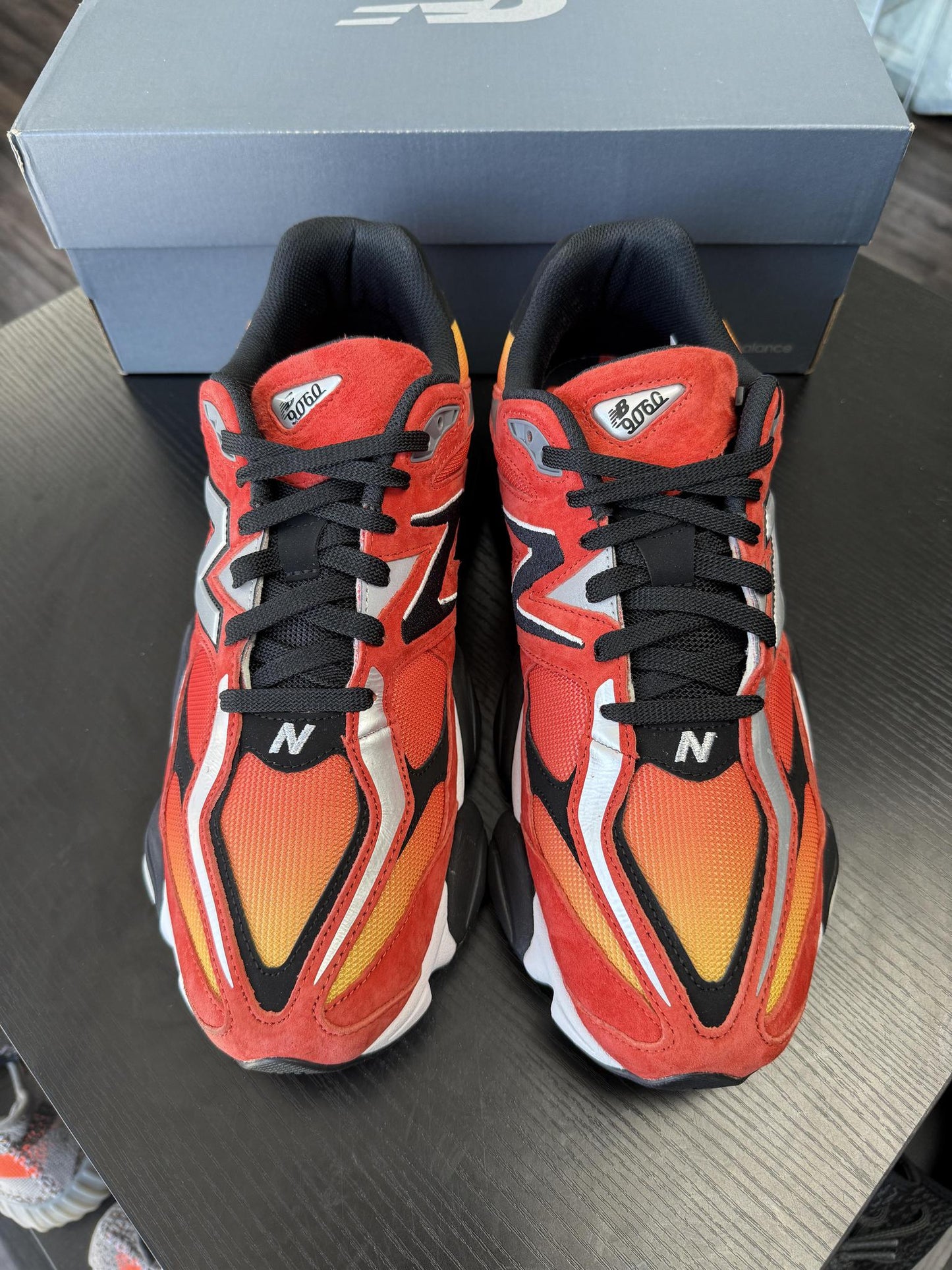 New Balance 9060 "DTLR Red" Used Size 14