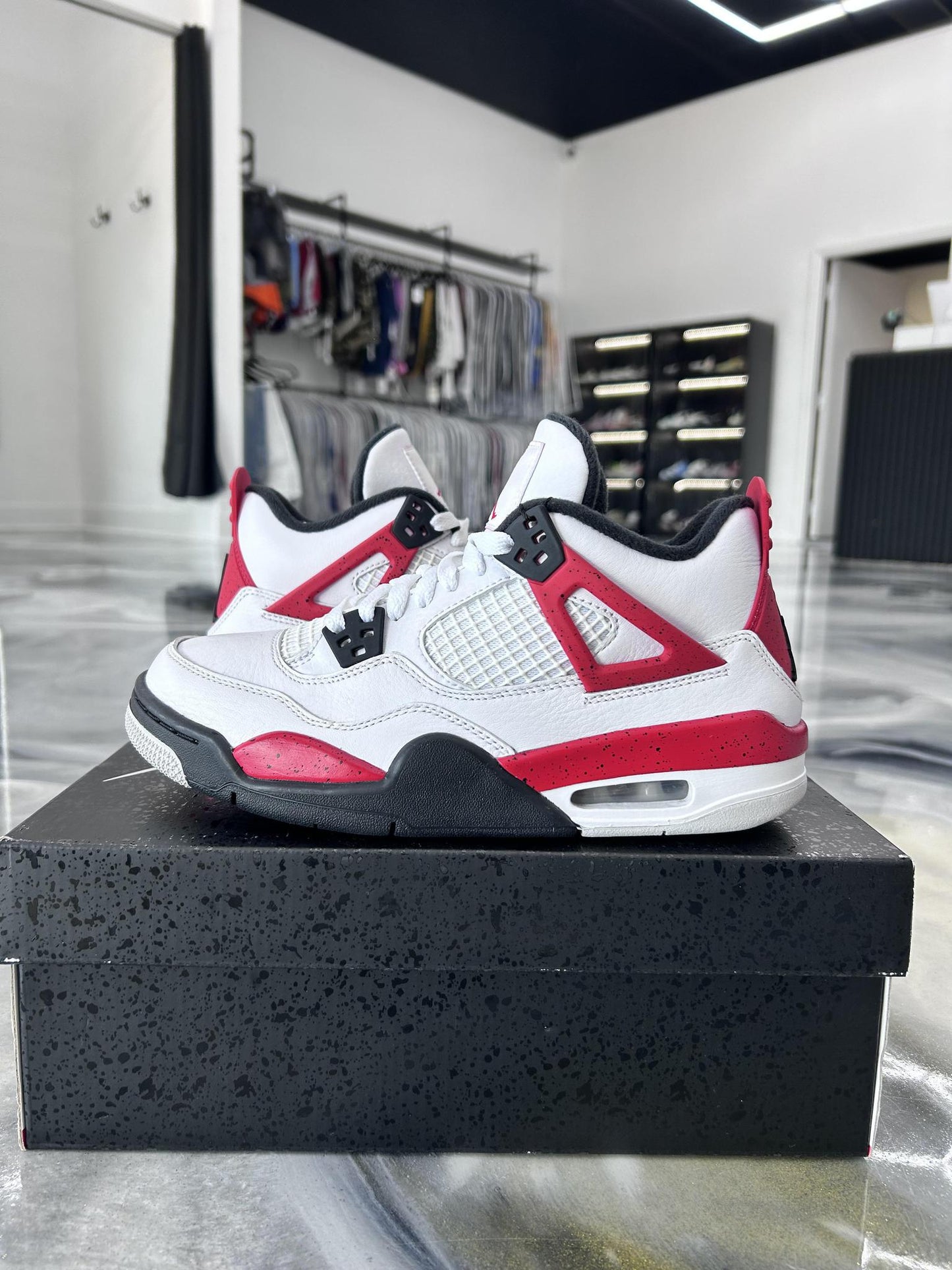 Jordan 4 "Red Cement" Used Size 6.5Y/8W