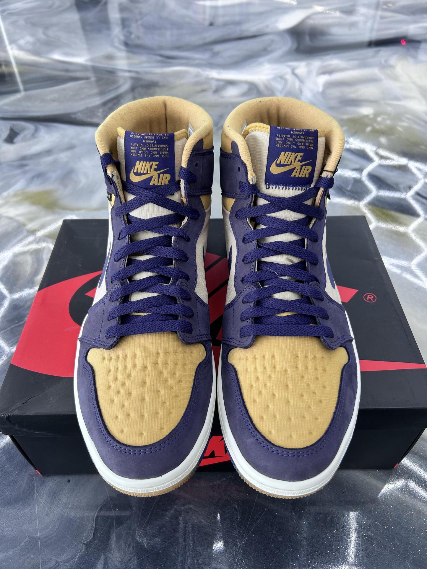 Jordan 1 High "Gore-Tex Purple" Used Size 13