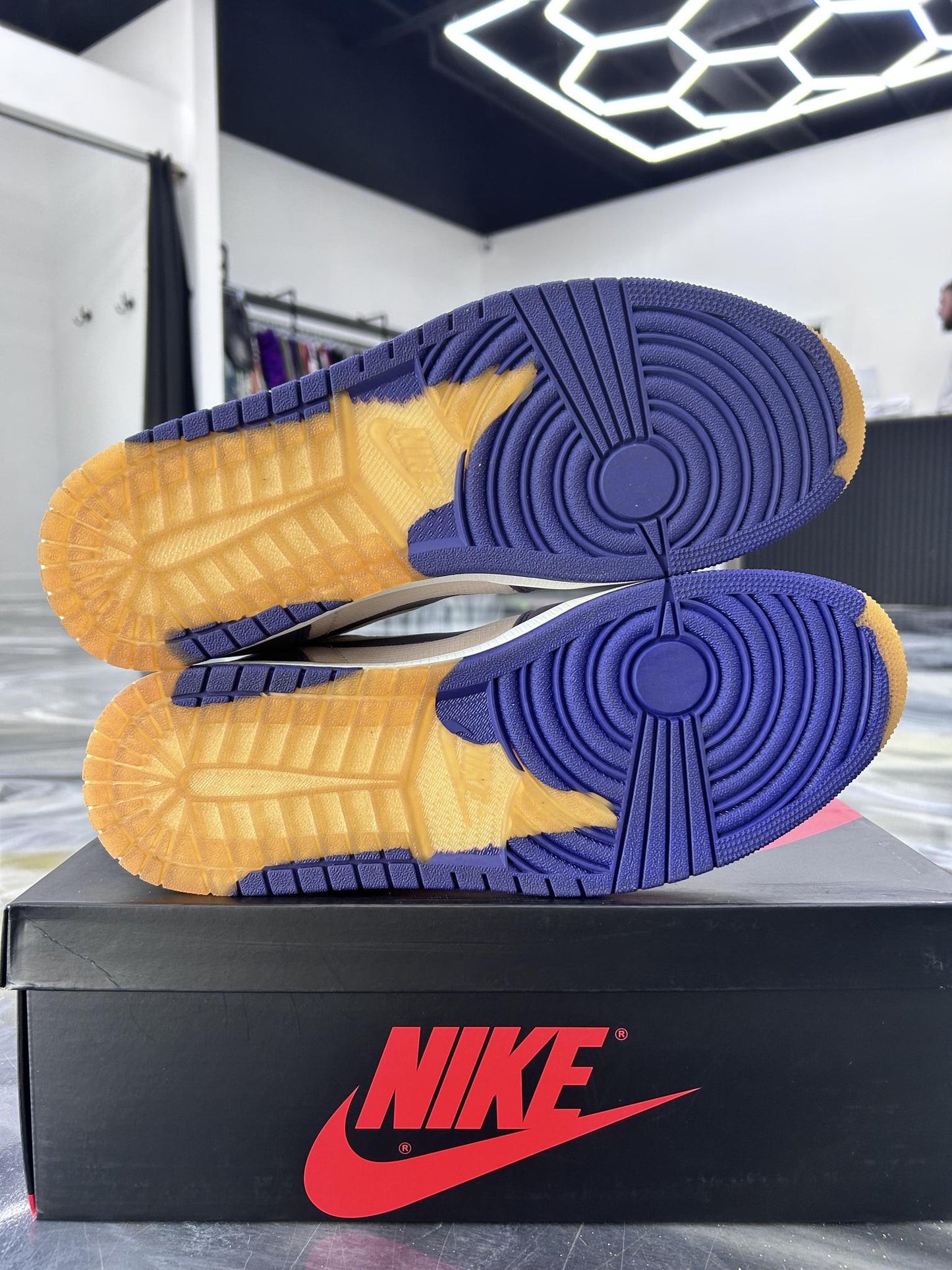 Jordan 1 High "Gore-Tex Purple" Used Size 13