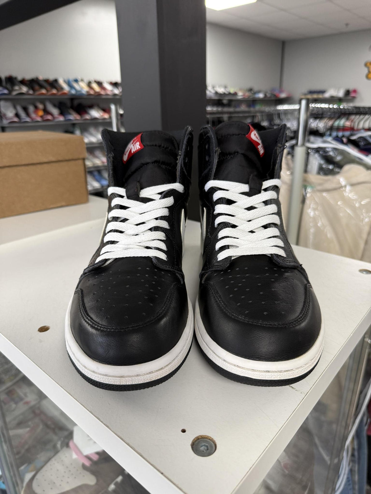 Jordan 1 "Black White" Used Size 12