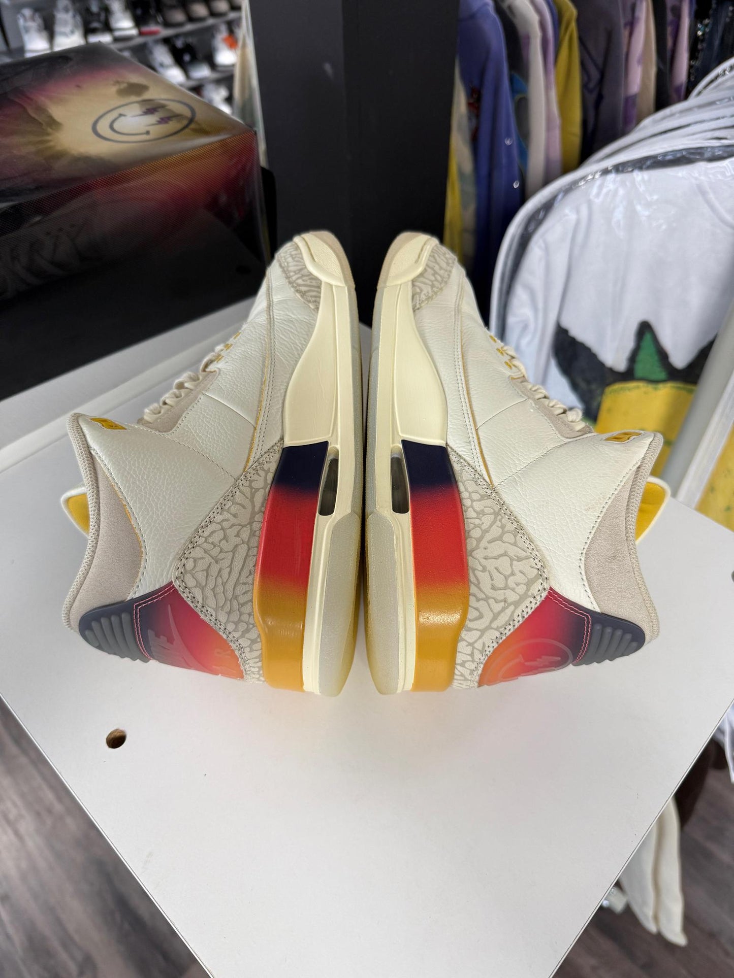 Jordan 3 x J Balvin "Sunset" Used Size 11