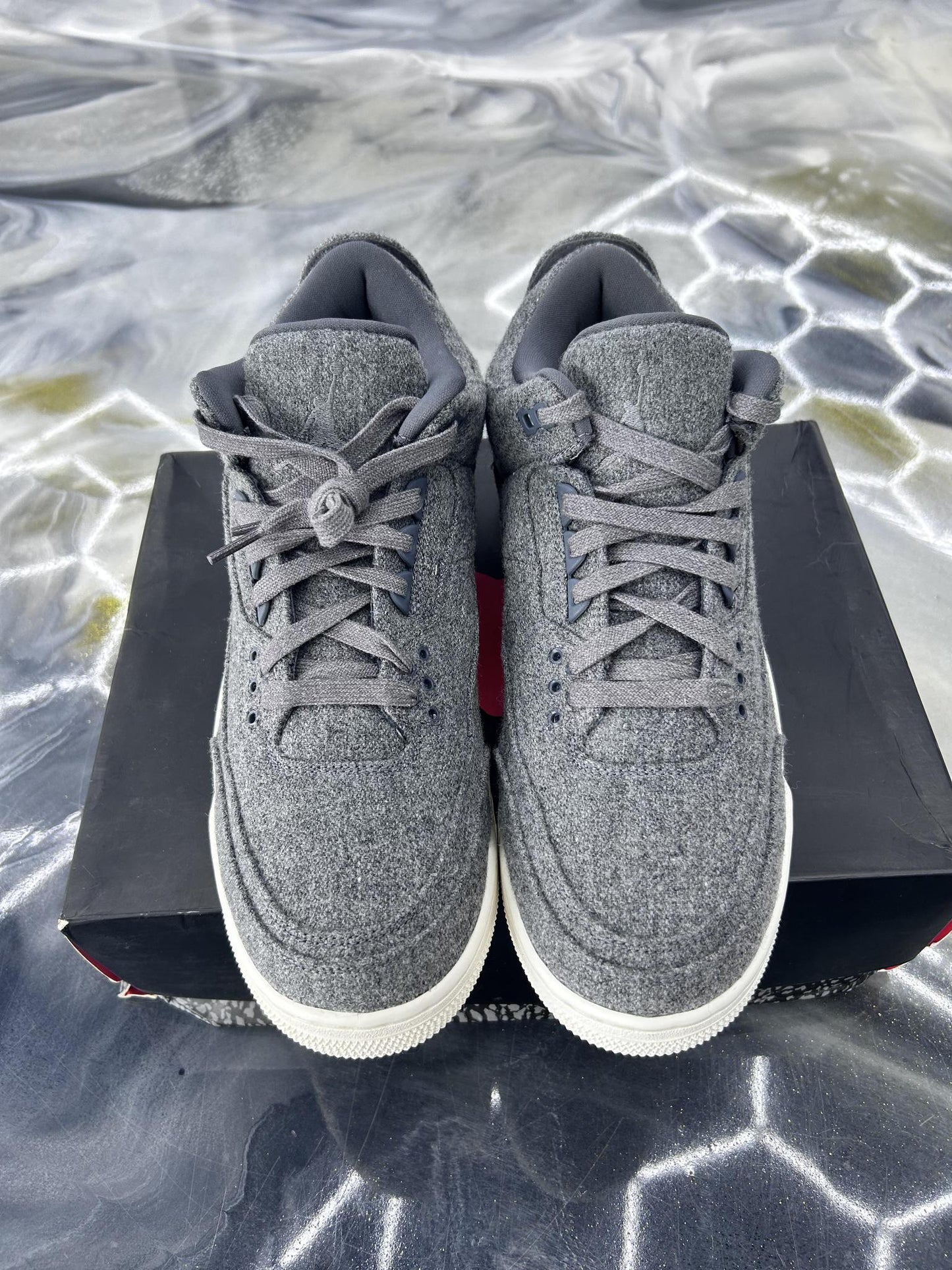 Jordan 3 "Wool" Used Size 12