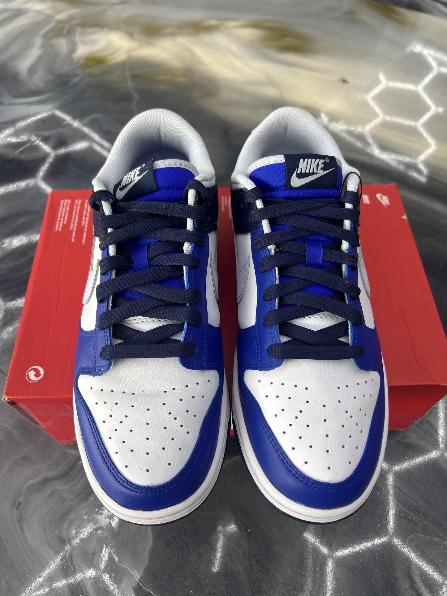 Nike Dunk Low "Game Royal Navy" Used Size 9