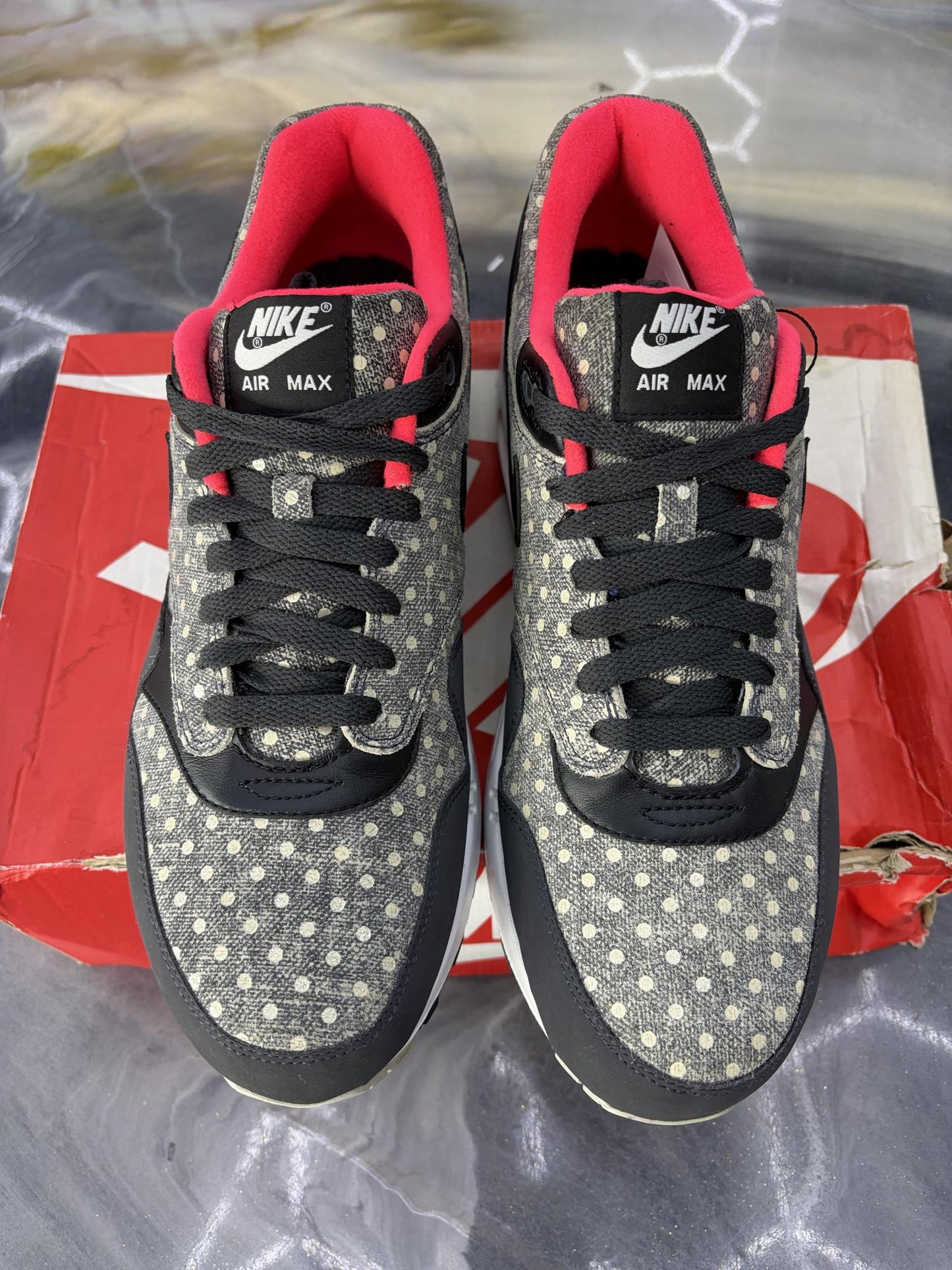 Nike Air Max 1 "Polka Dot" Used Size 12