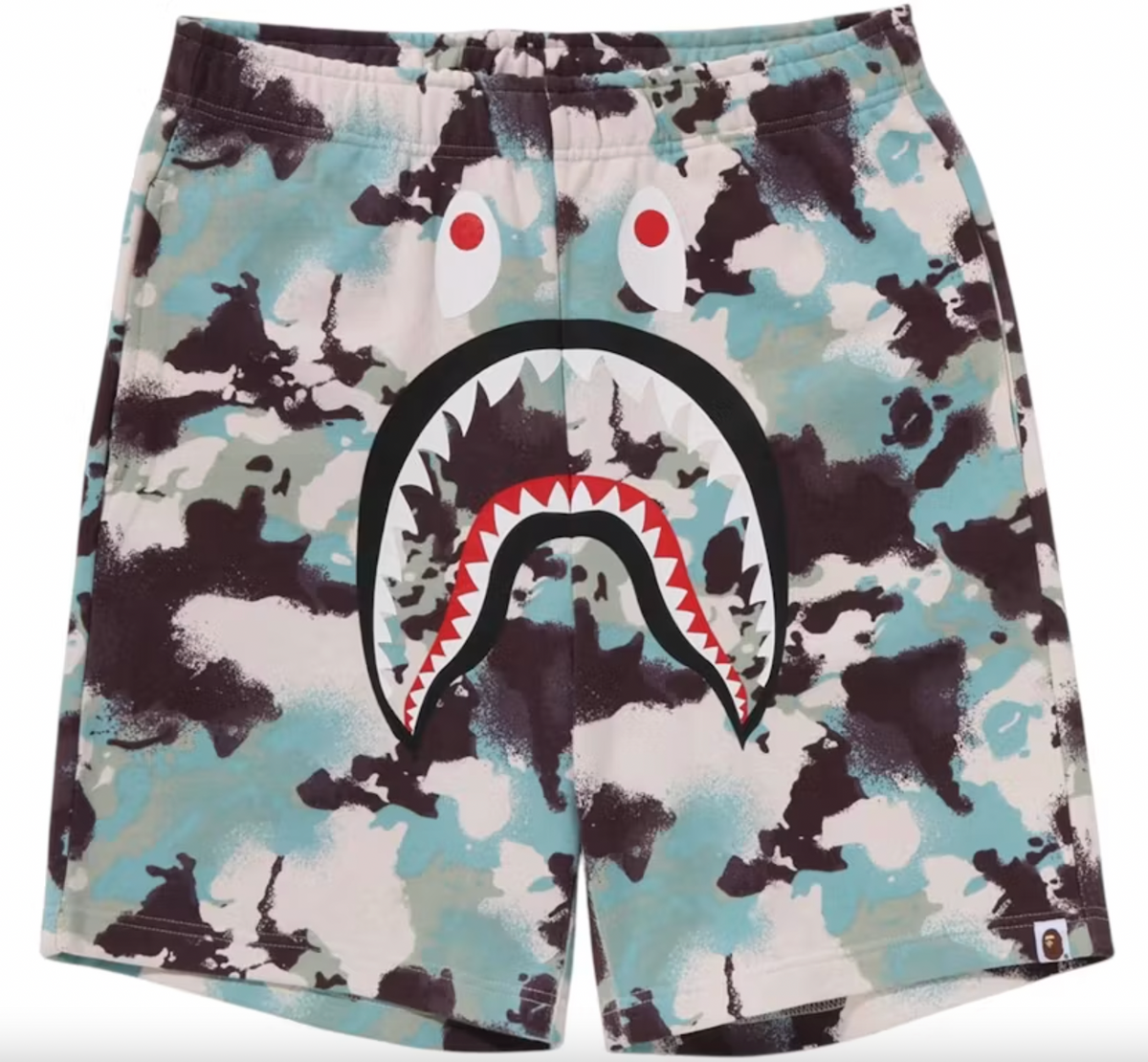 Bape Map Camo Shorts "Multi"