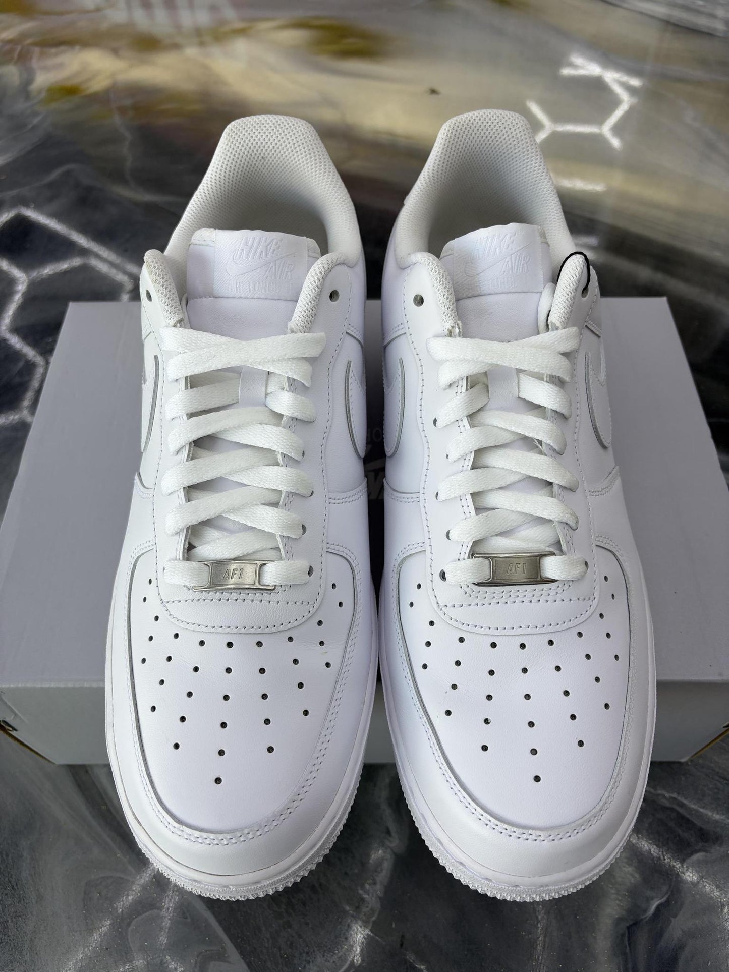 Nike Air Force 1 "White" Used Size 12