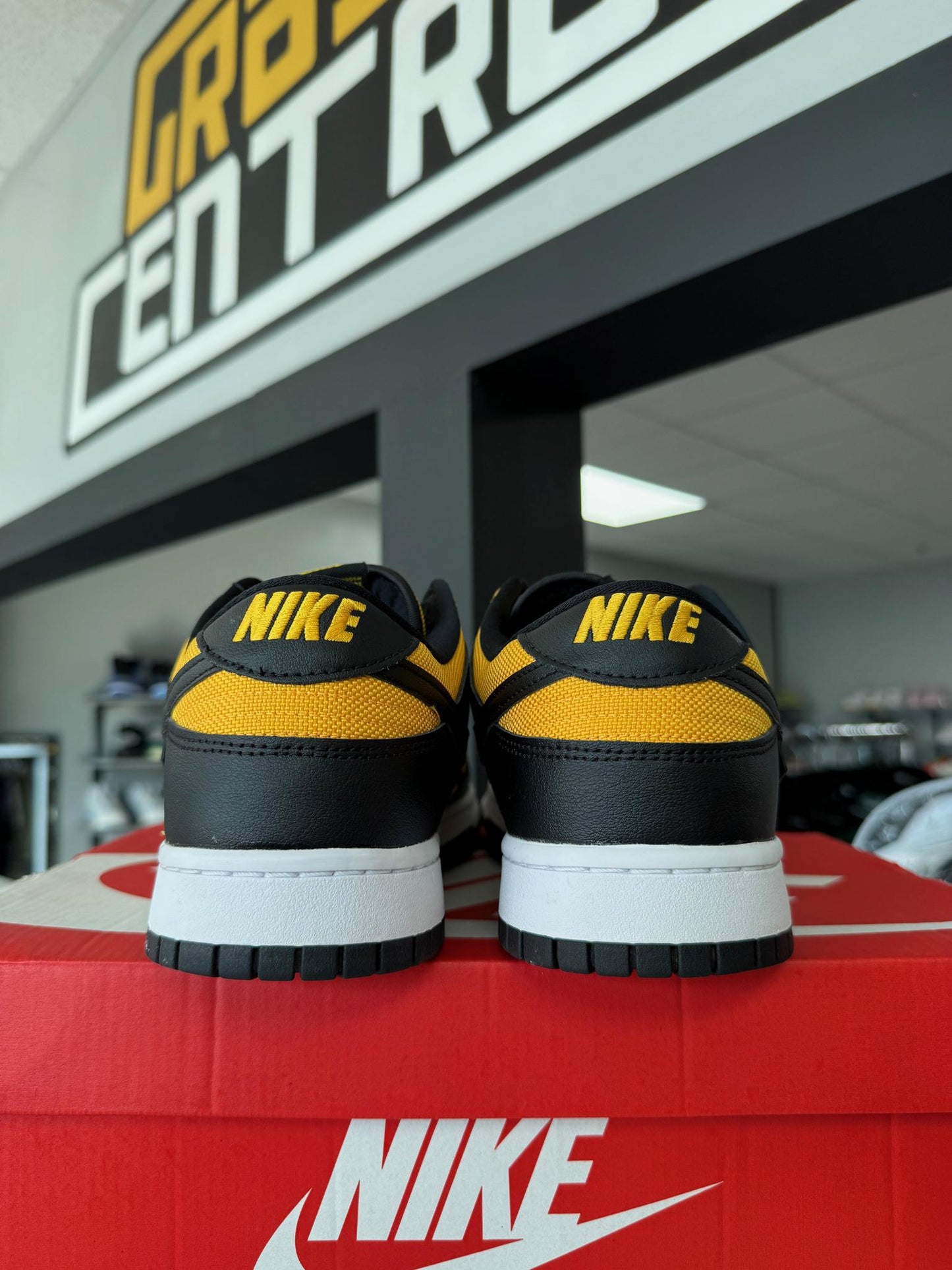 Dunk Low "Reverse Goldenrod" Used Size 13