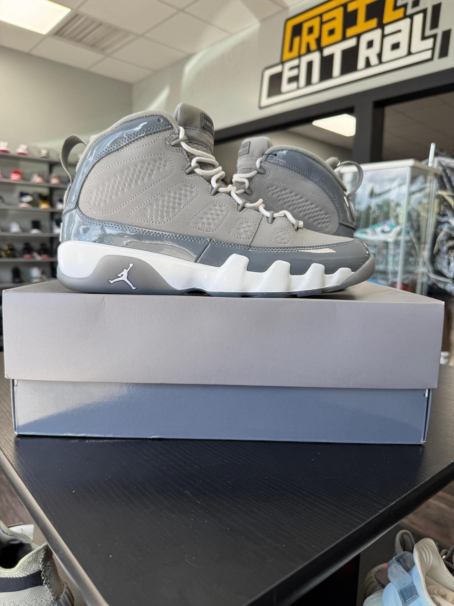 Jordan 9 "Cool Grey" Used Size 12