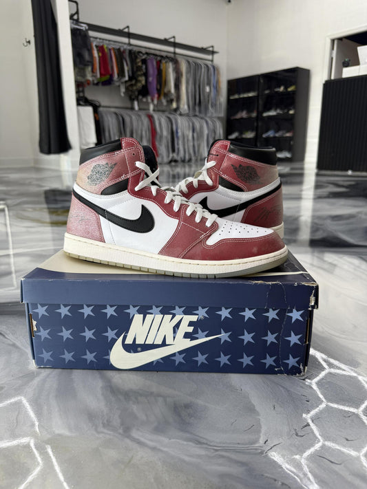 Jordan 1 X Trophy Room "Chicago" Used Size 14