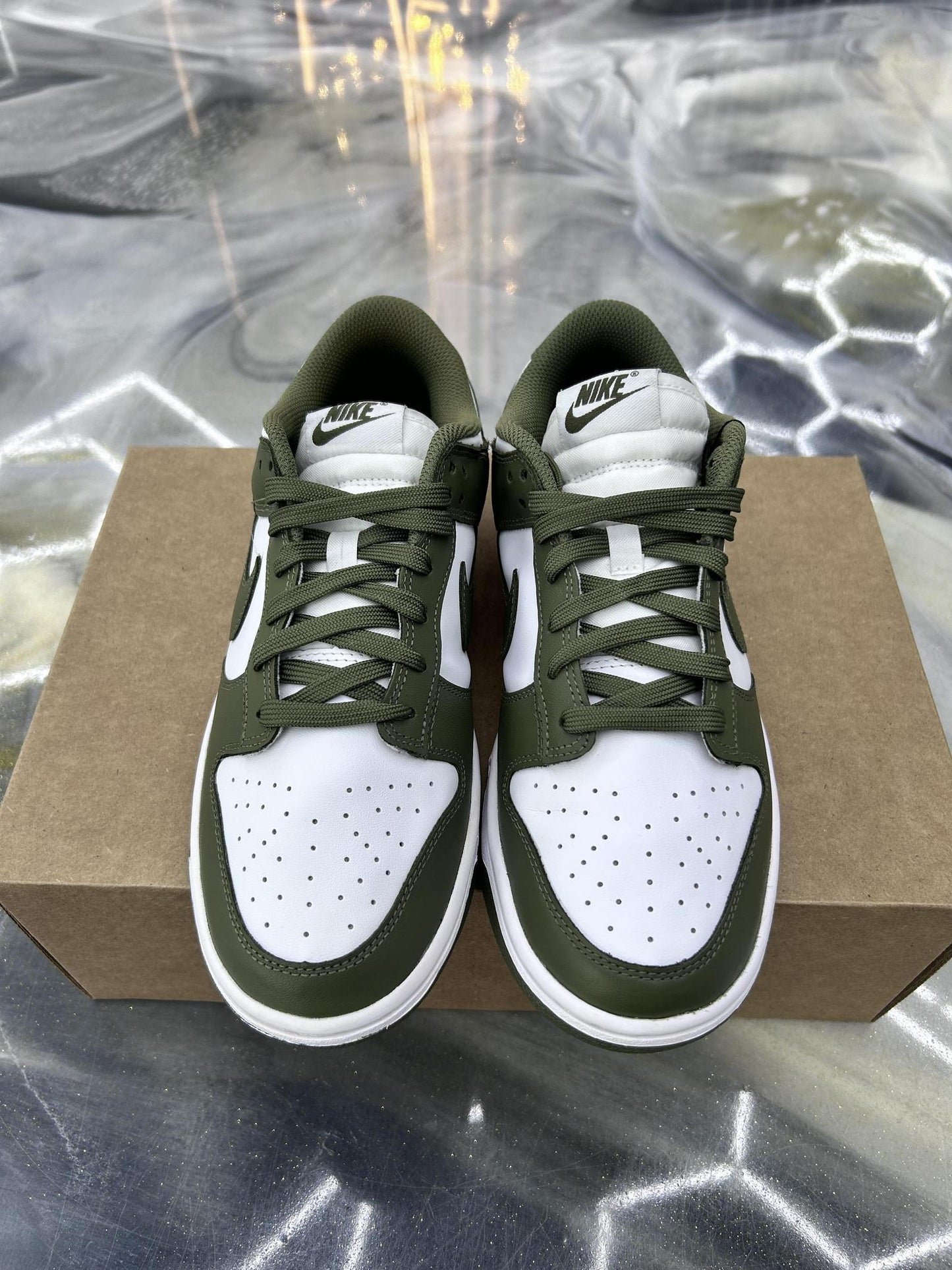 Nike Dunk Low "Medium Olive" Used Size 7.5