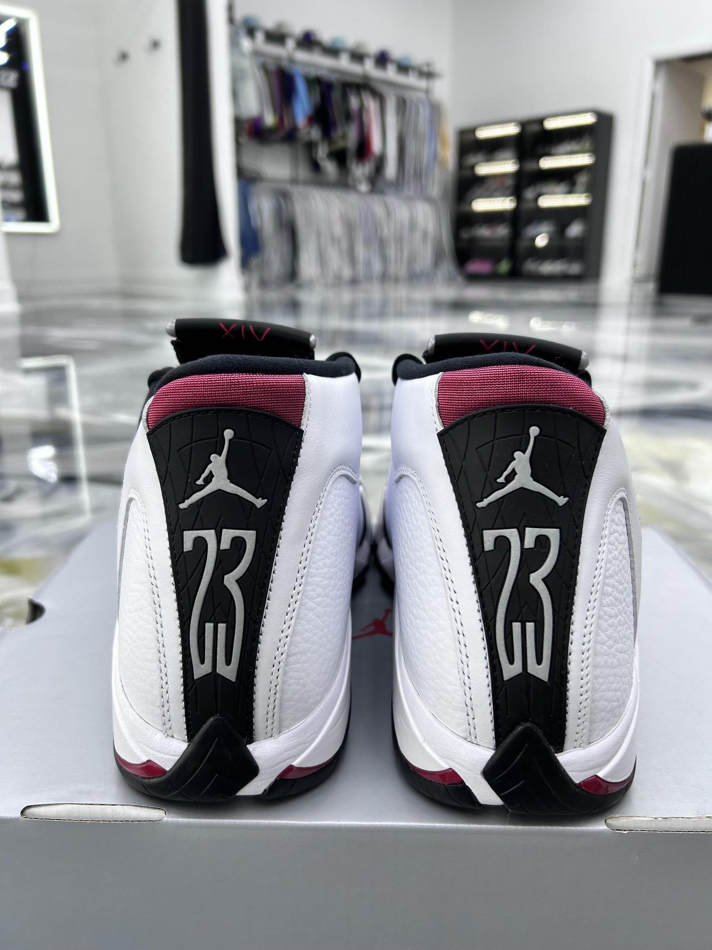 Jordan 14 "Black Toe" Used Size 12