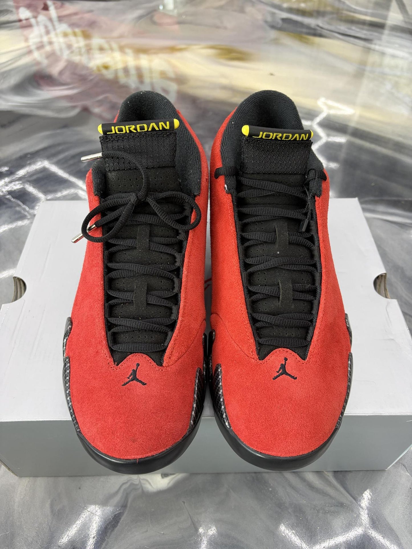 Jordan 14 "Ferrari" Used Size 9.5