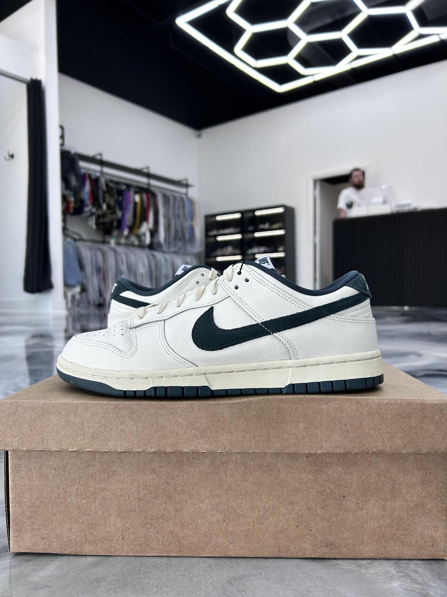 Nike Dunk Low "Athletic Dept" Green Used Size 8.5