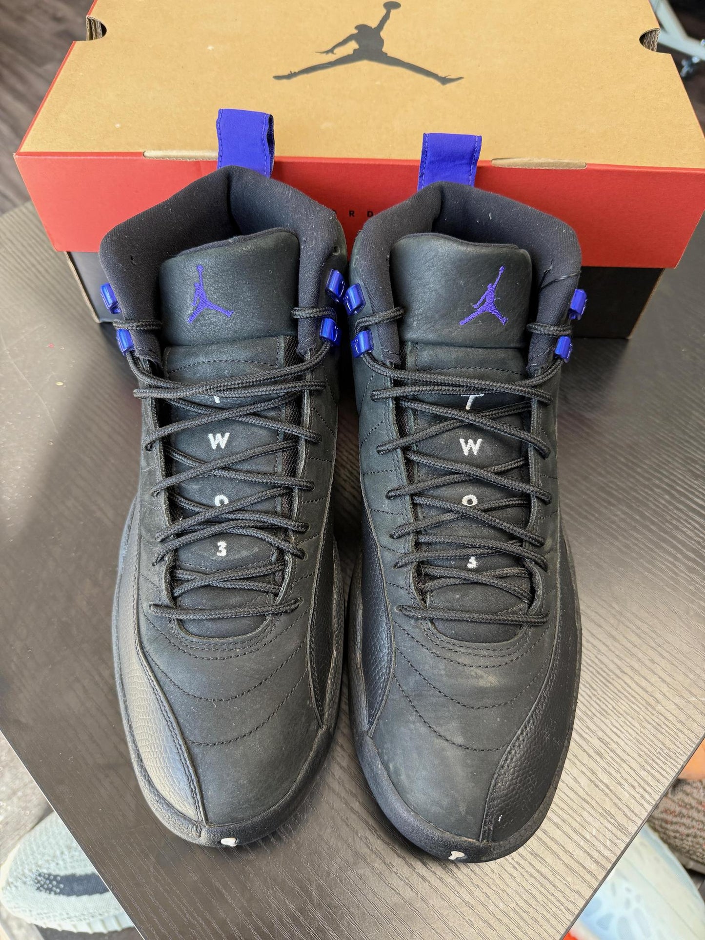 Jordan 12 "Dark Concord" Used Size 12