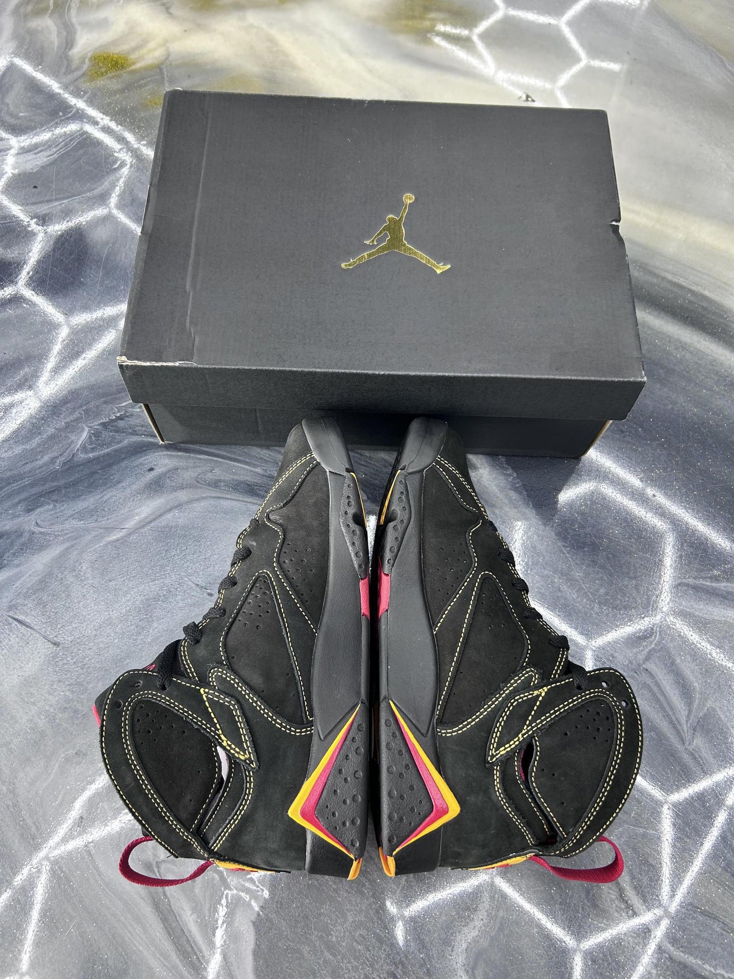 Jordan 7 "Citrus" Used Size 7Y/8.5W