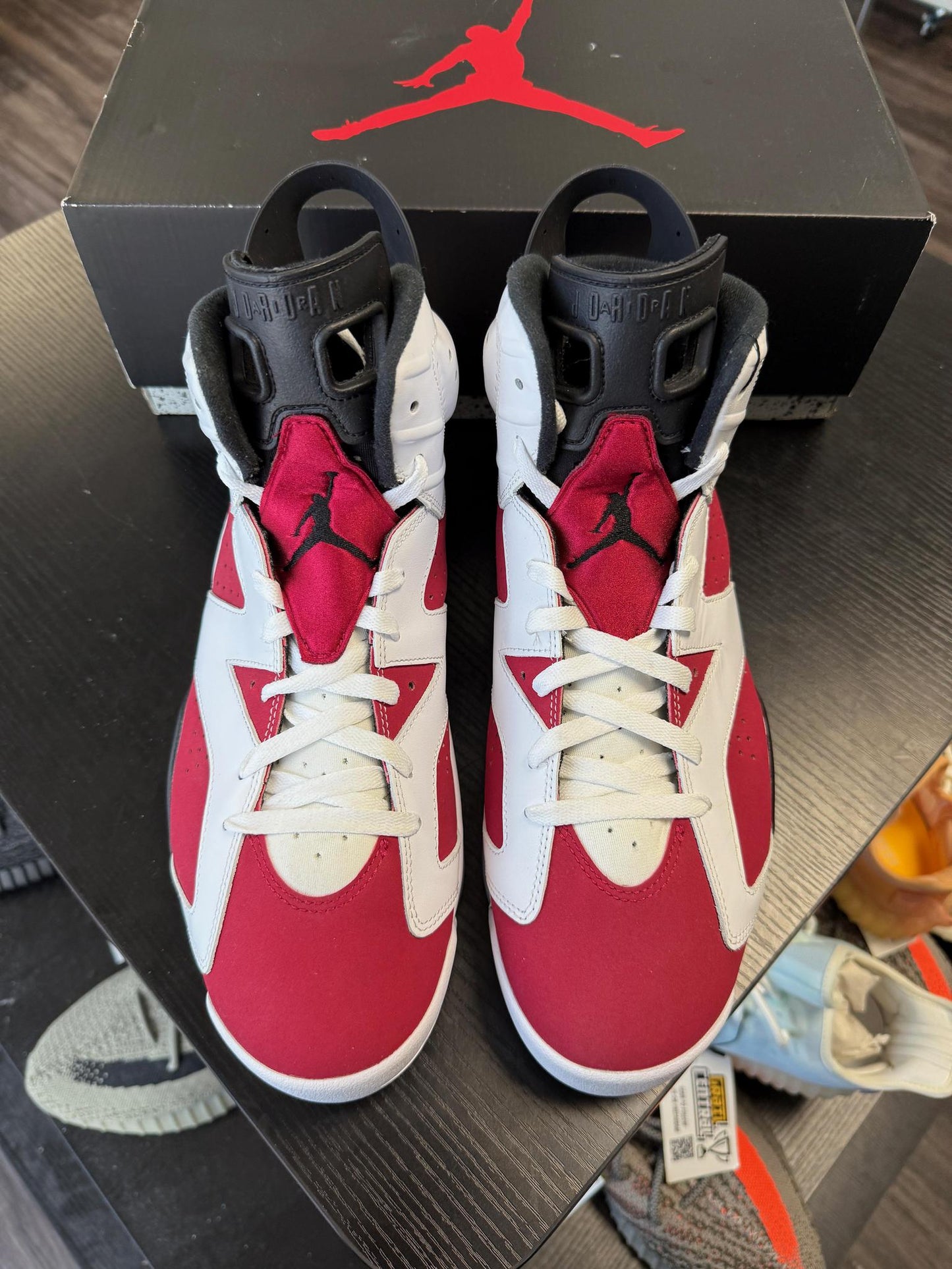 Jordan 6 "Carmine" Used Size 13