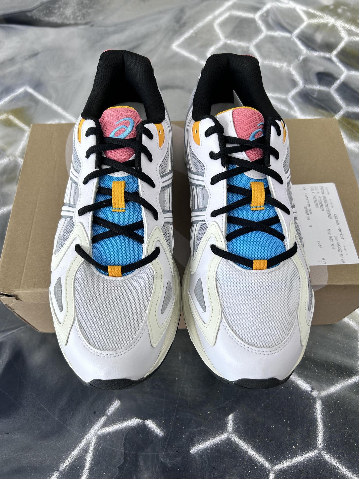 Asics Gel K1011 "White Pure Silver" Used Size 12