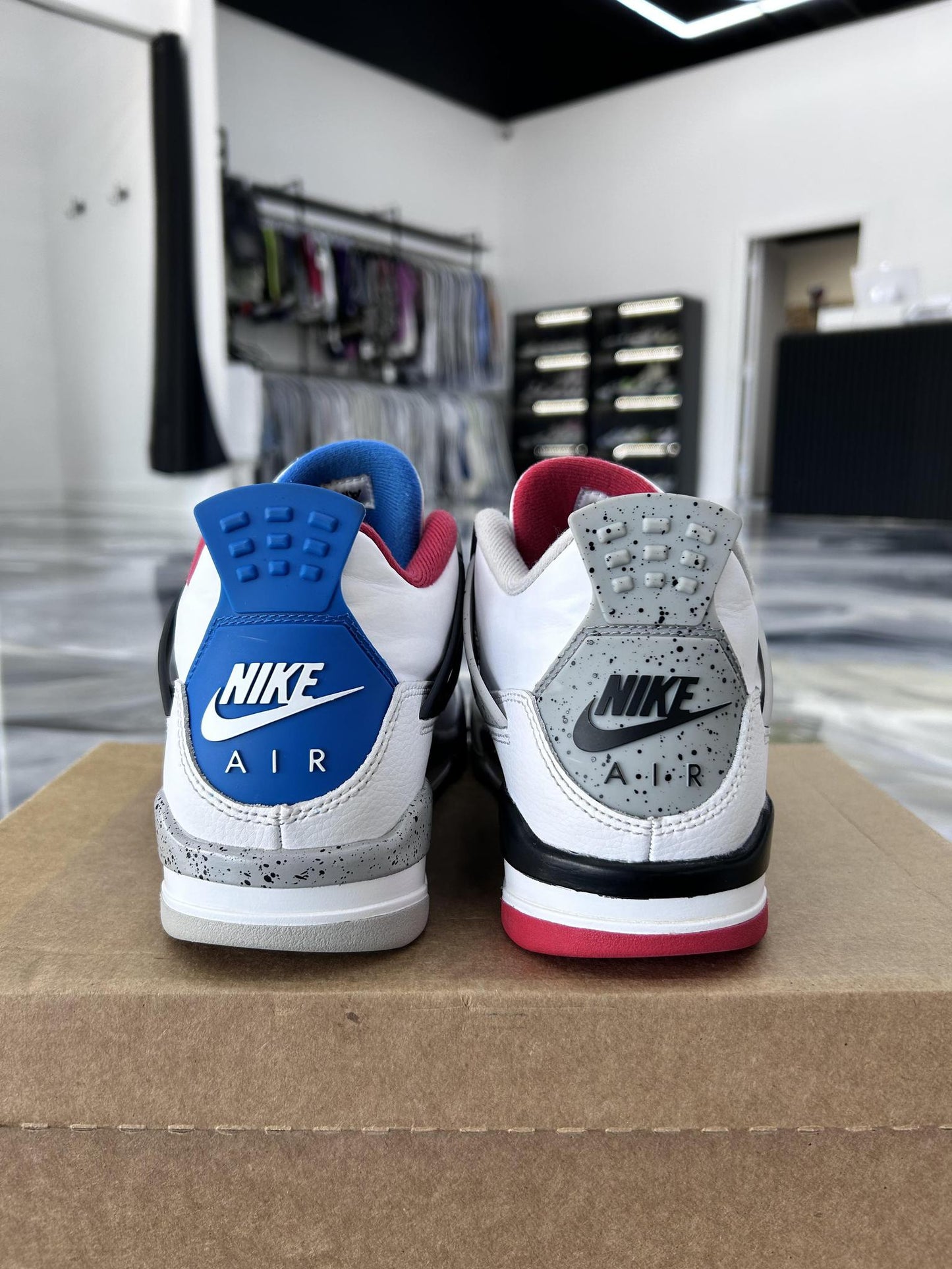 Jordan 4 "What The" Used Size 7Y/8.5W