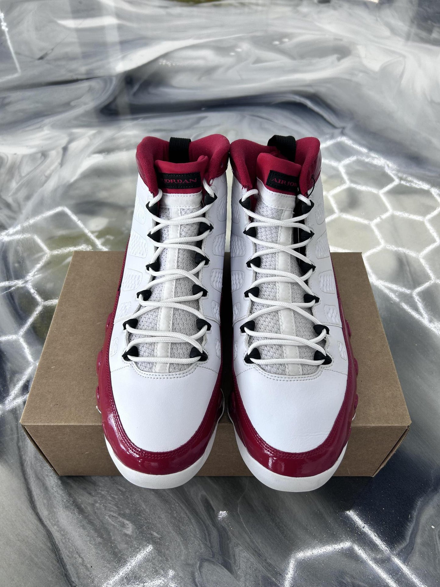 Jordan 9 "Gym Red" Used Size 14