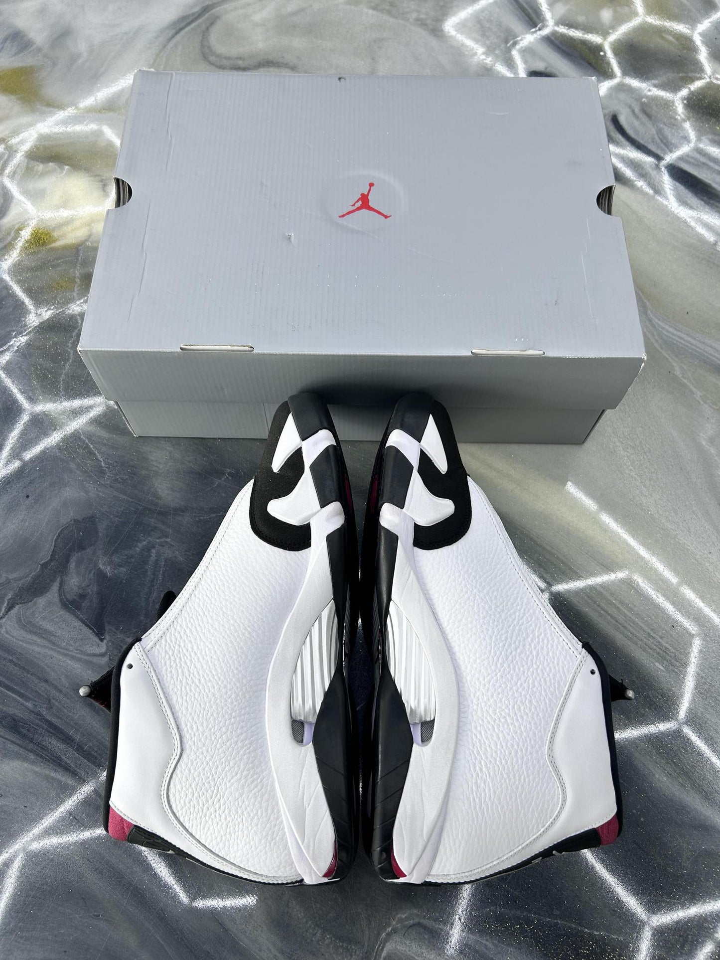 Jordan 14 "Black Toe" Used Size 13