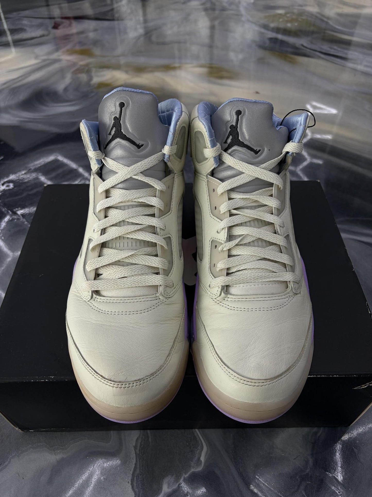 Jordan 5 We The Best "Sail" Used Size 11