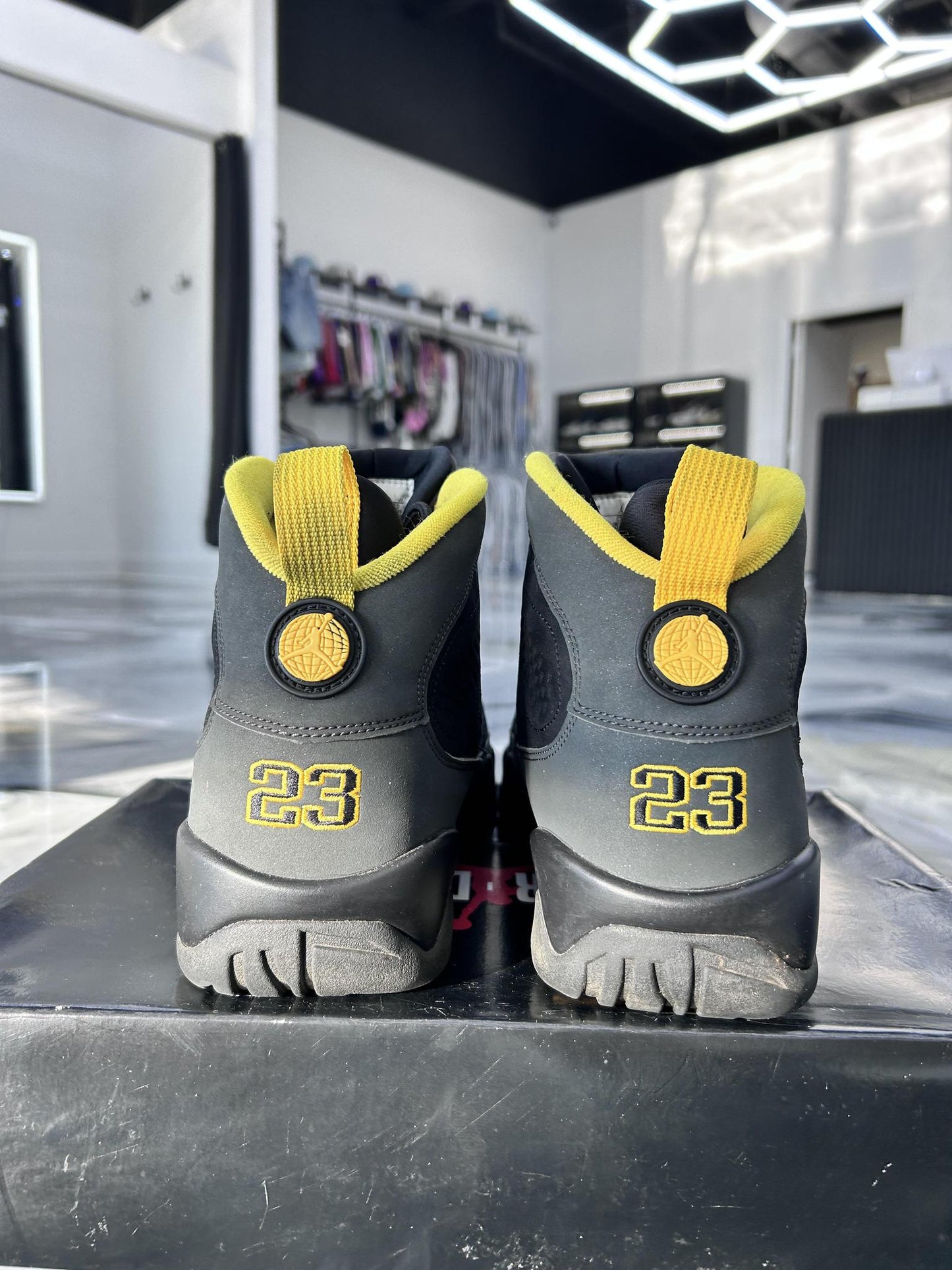 Jordan 9 "University Gold" Used Size 12